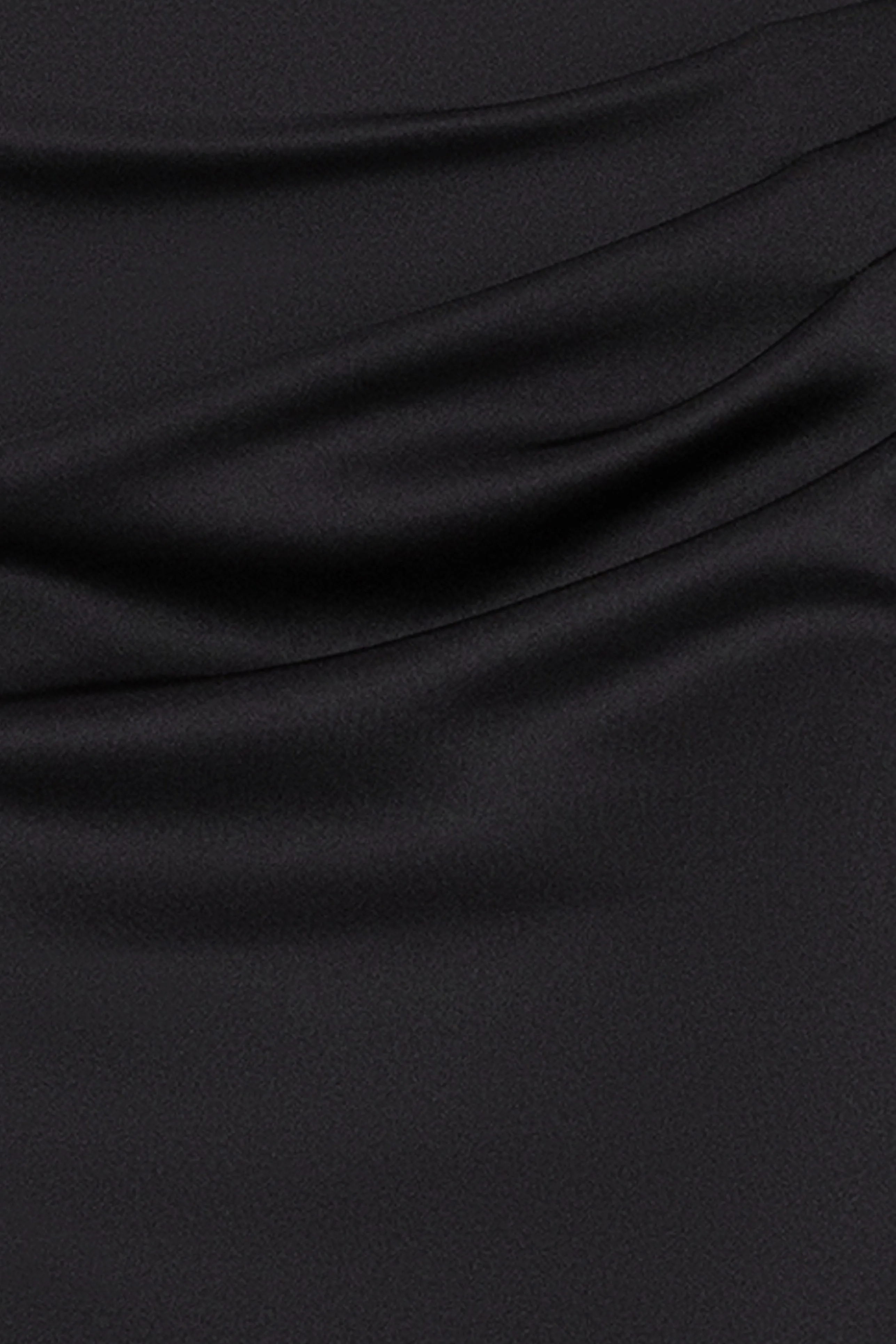 Plus "Roseanne" Scuba Off Shoulder Overlay Skirt Floor Length Dress sold by Xscape product image thumbnail 5
