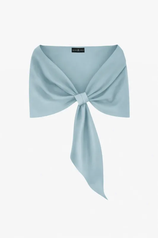 "Carol" Techno Scuba Pull Through Shawl Wrap sold by Xscape