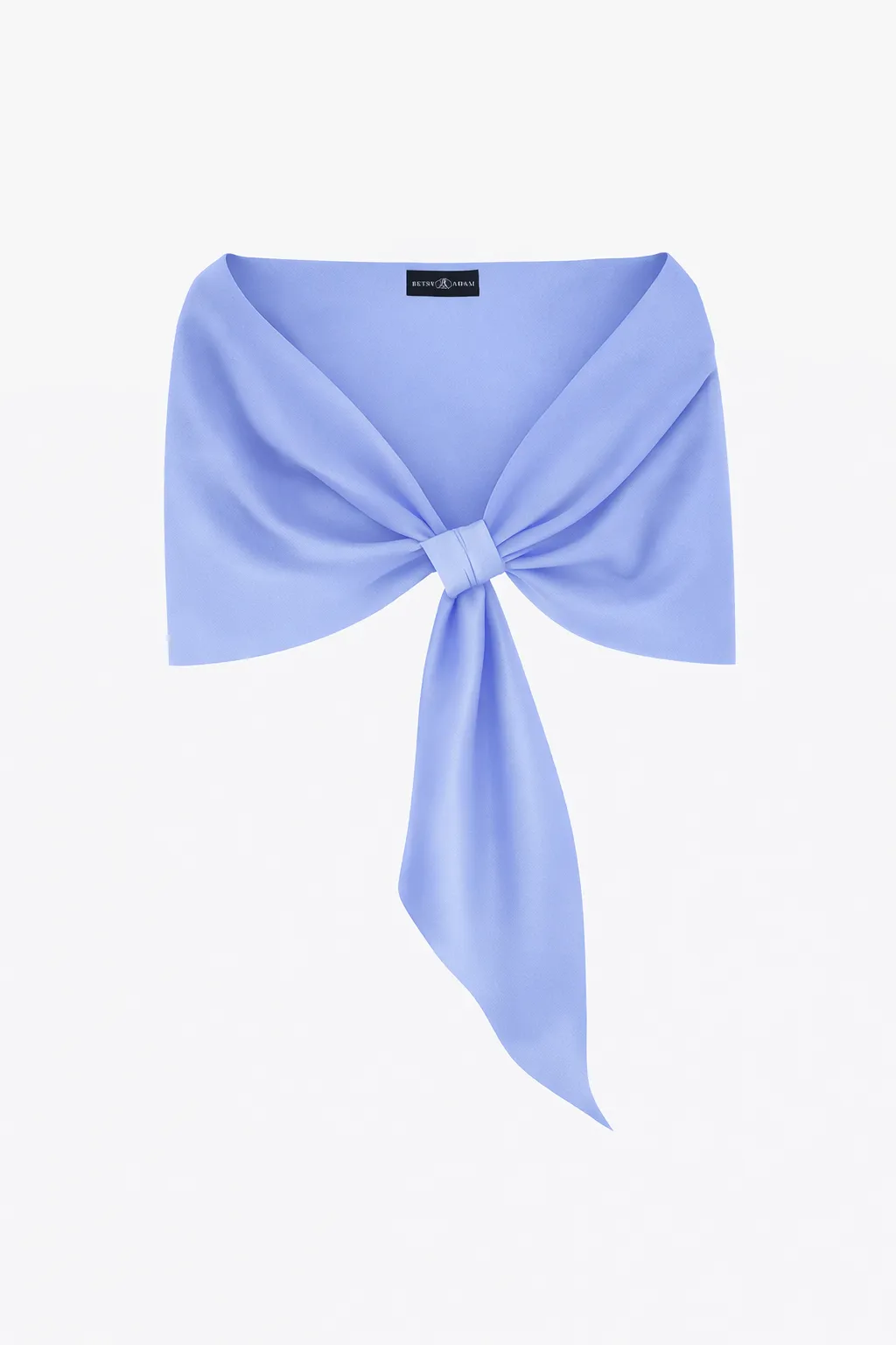 "Carol" Techno Scuba Pull Through Shawl Wrap sold by Xscape product image thumbnail 2