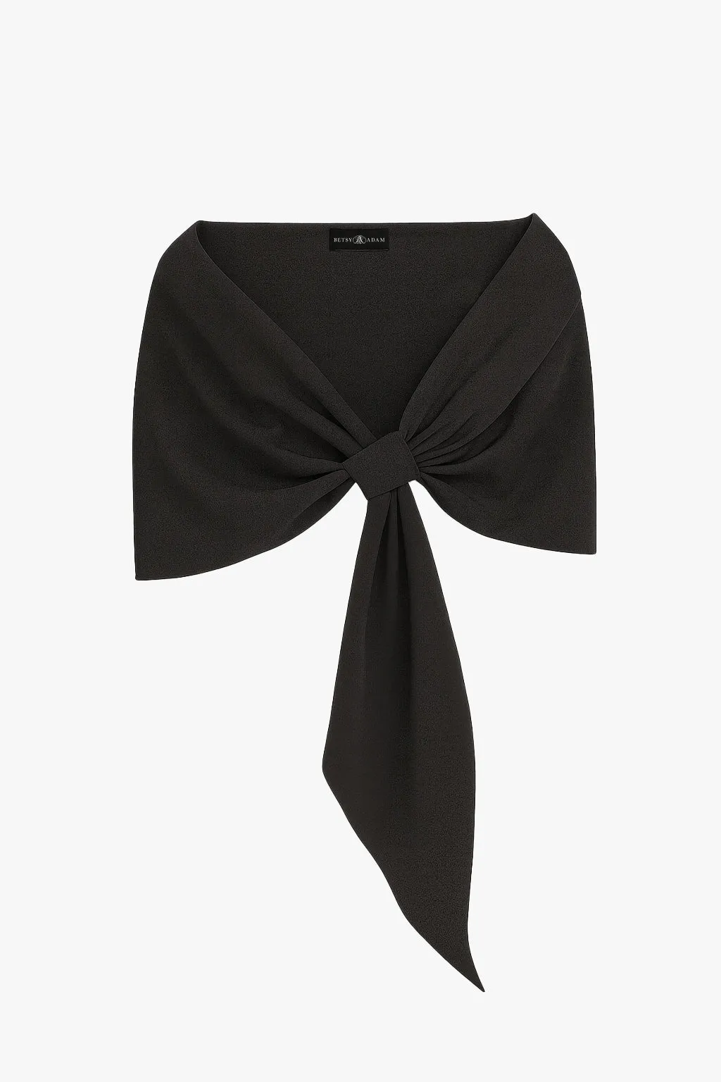 "Carol" Techno Scuba Pull Through Shawl Wrap sold by Xscape product image thumbnail 3