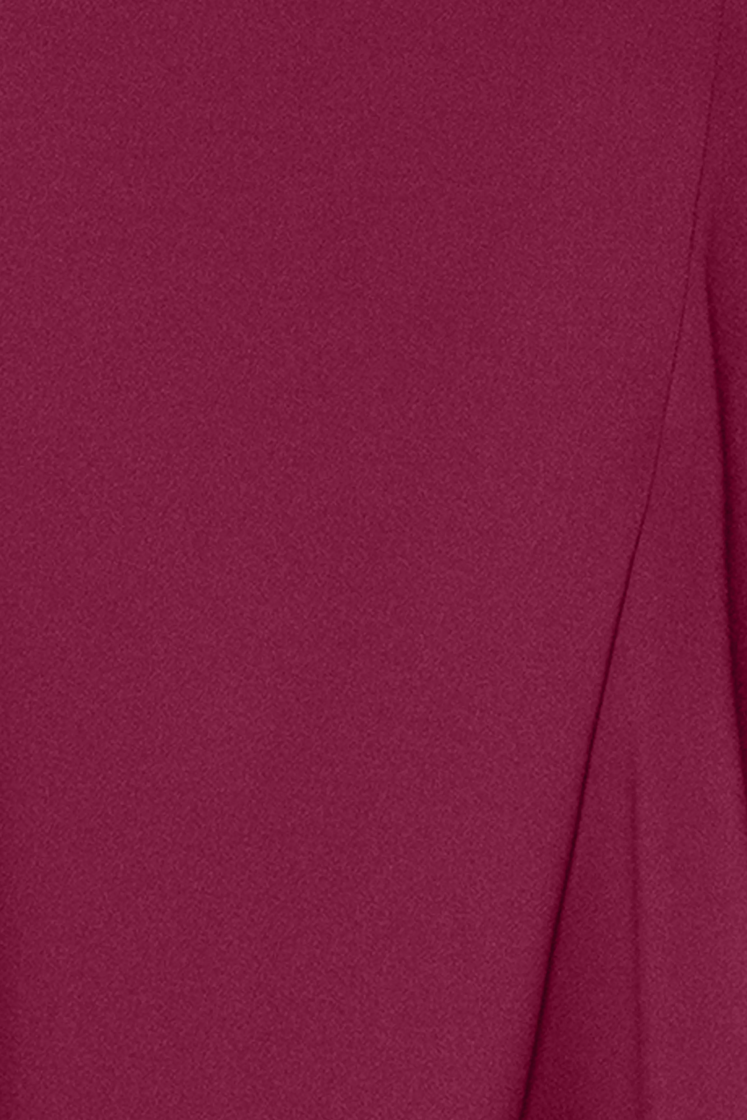 Petite "Gigi" Techno Scuba Cross Neck Ruffle Floor Length Dress sold by Xscape product image thumbnail 5