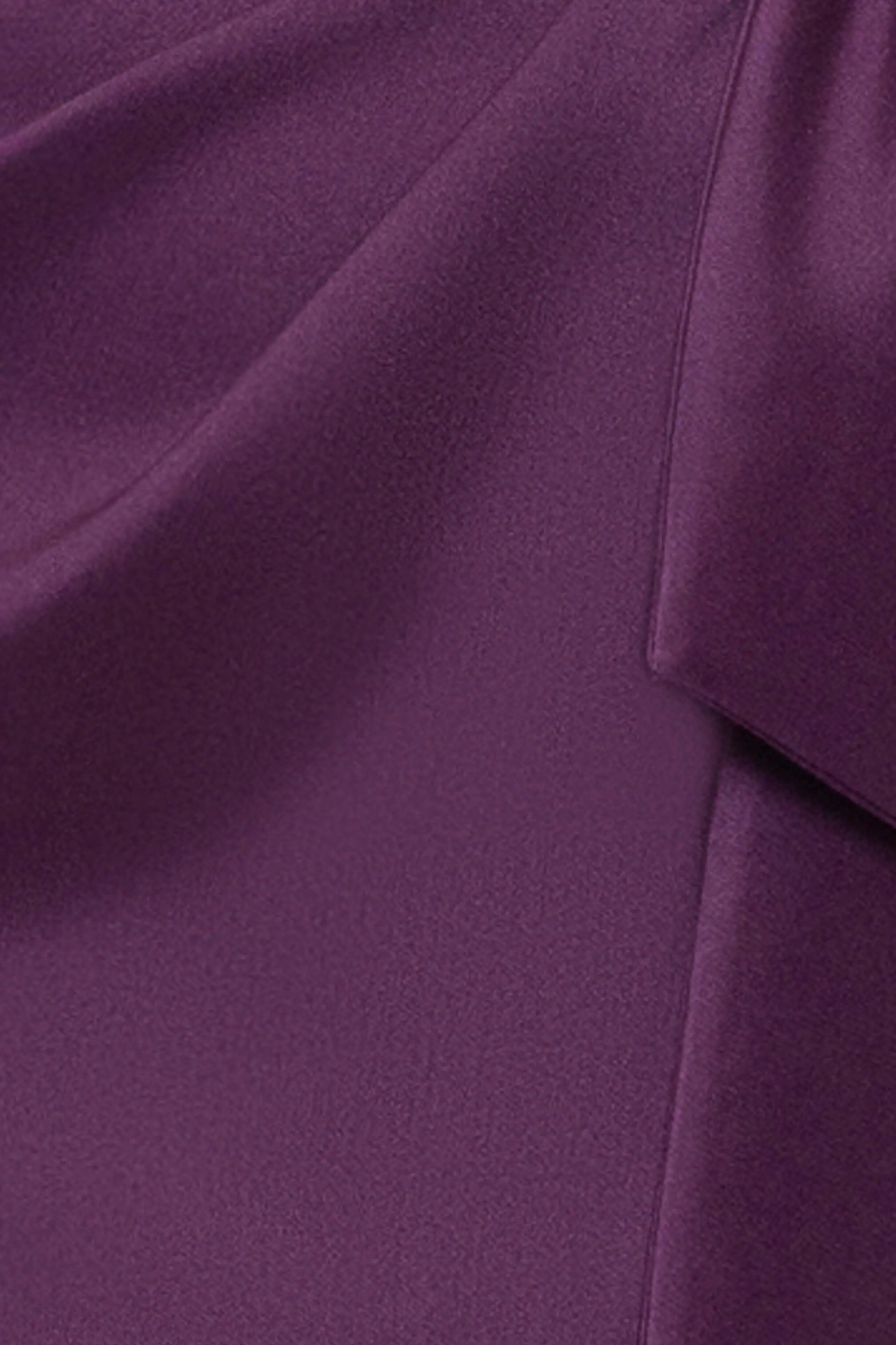 Petite "Katelyn" Stretch Mikado Asymmetrical Neckline Long Dress sold by Xscape product image thumbnail 5
