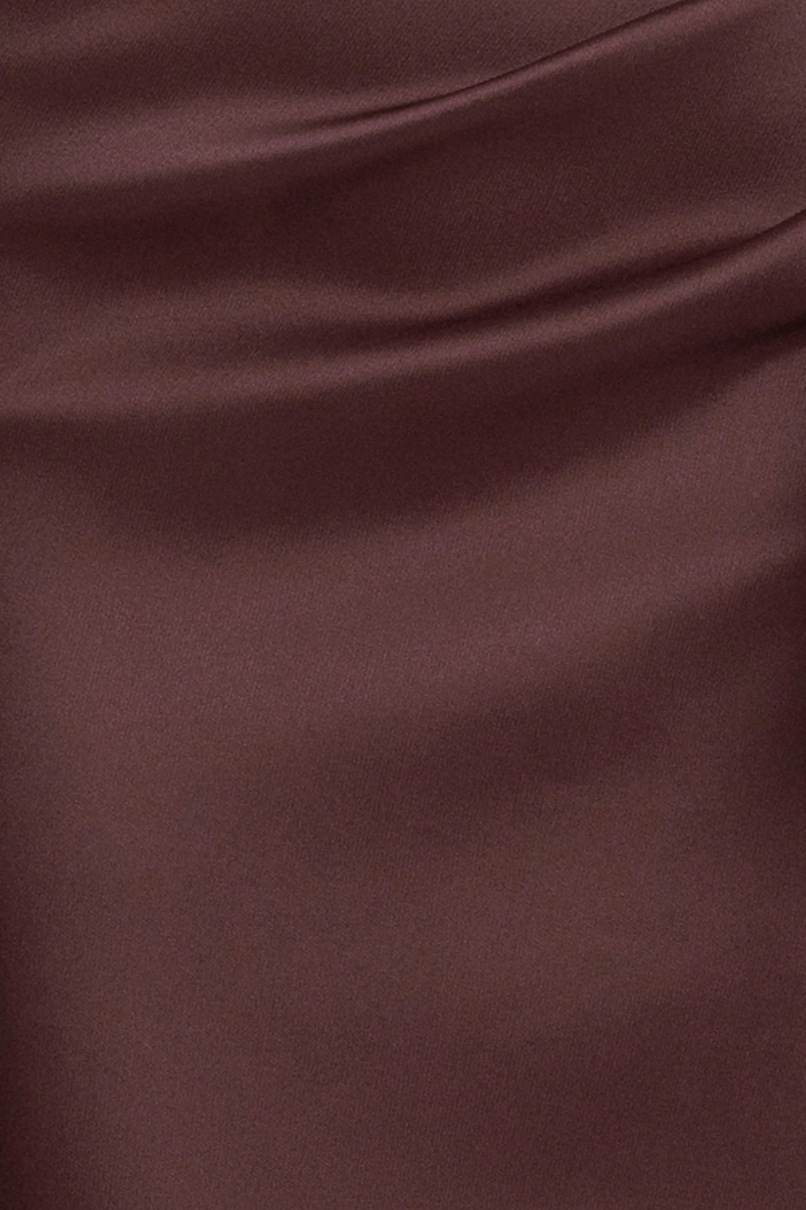 "Remi" Satin Strapless Side Ruffle Floor Length Dress sold by Xscape product image thumbnail 5