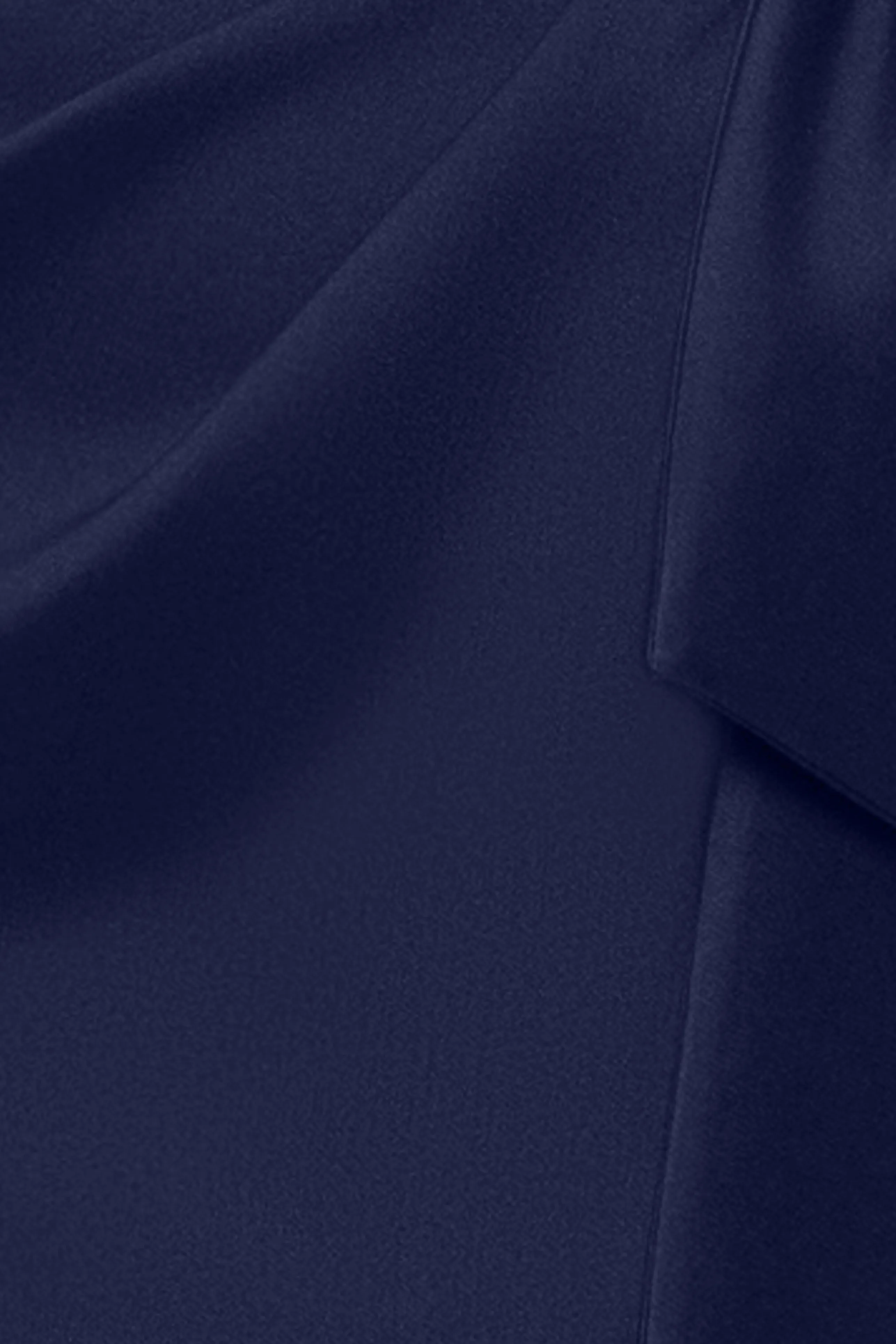 "Katelyn" Stretch Mikado Asymmetrical Neckline Long Dress sold by Xscape product image thumbnail 5