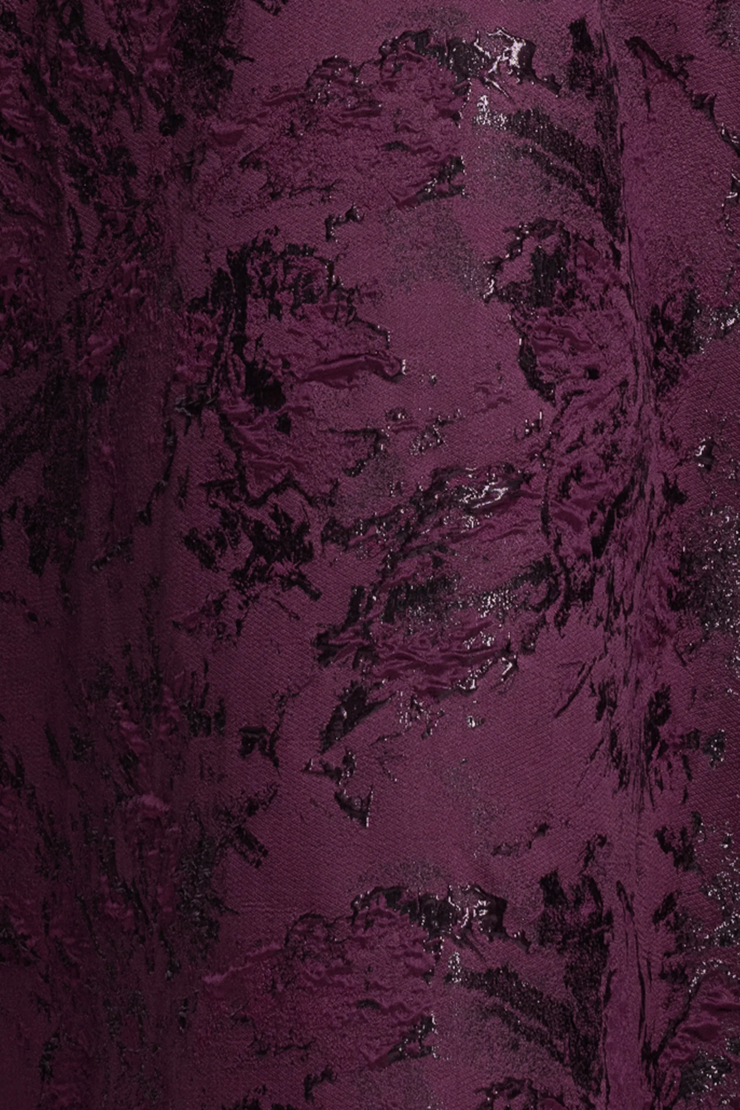 "Emily" Printed Brocade Off The Shoulder Gown sold by Xscape product image thumbnail 5