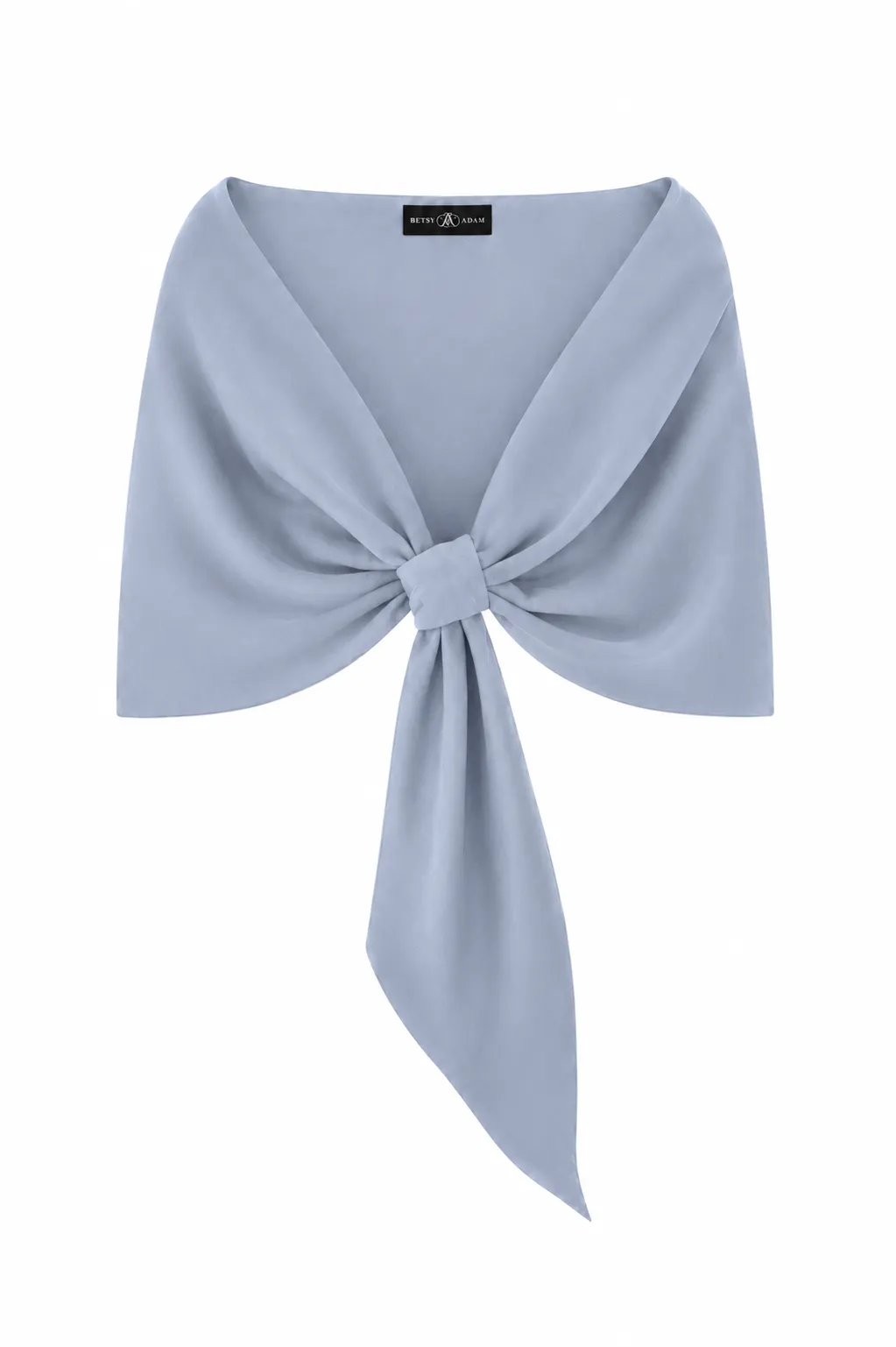"Carol" Techno Scuba Pull Through Shawl Wrap sold by Xscape product image thumbnail 2