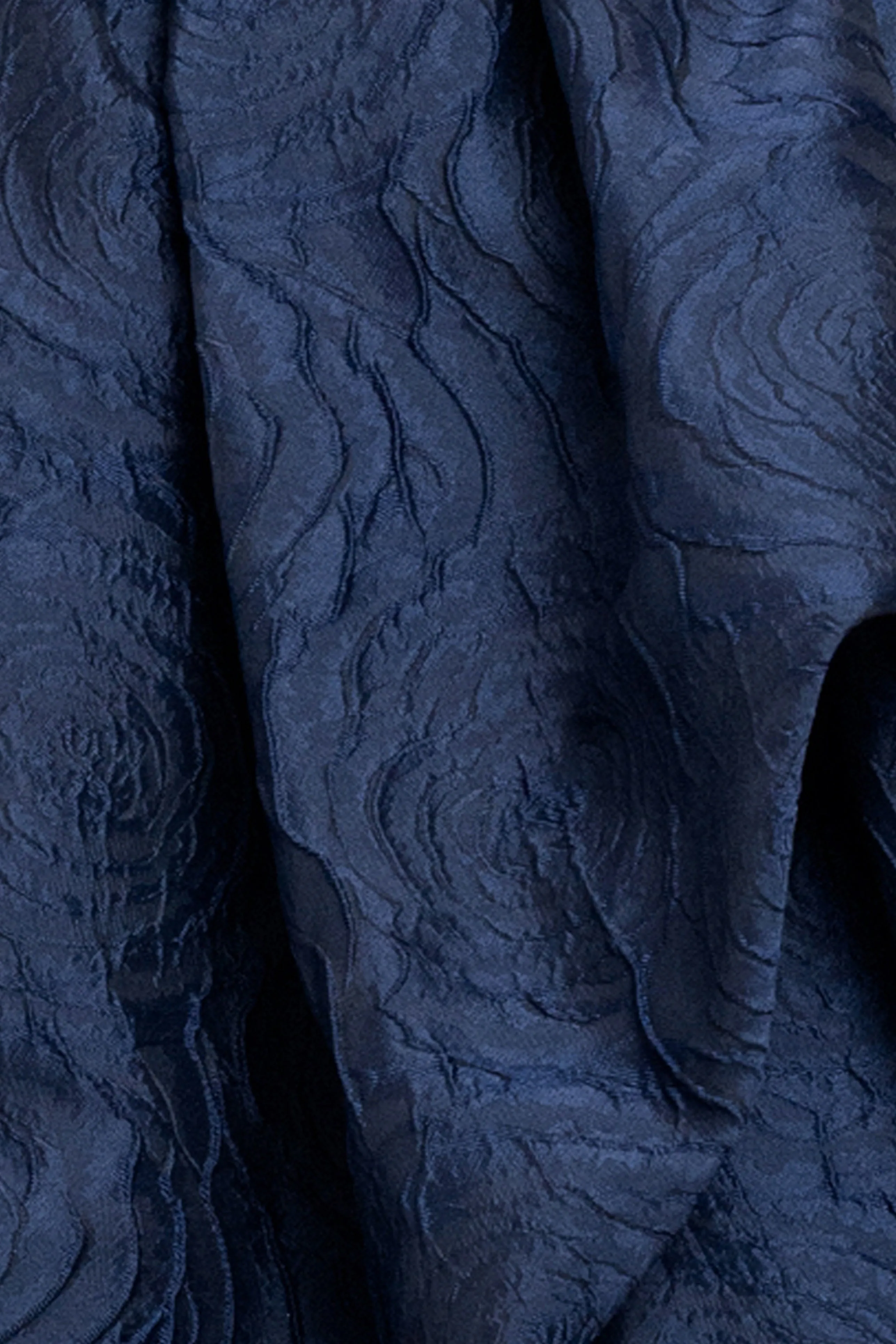 "Theo" Brocade Strapless Ruffle Dress sold by Xscape product image thumbnail 5