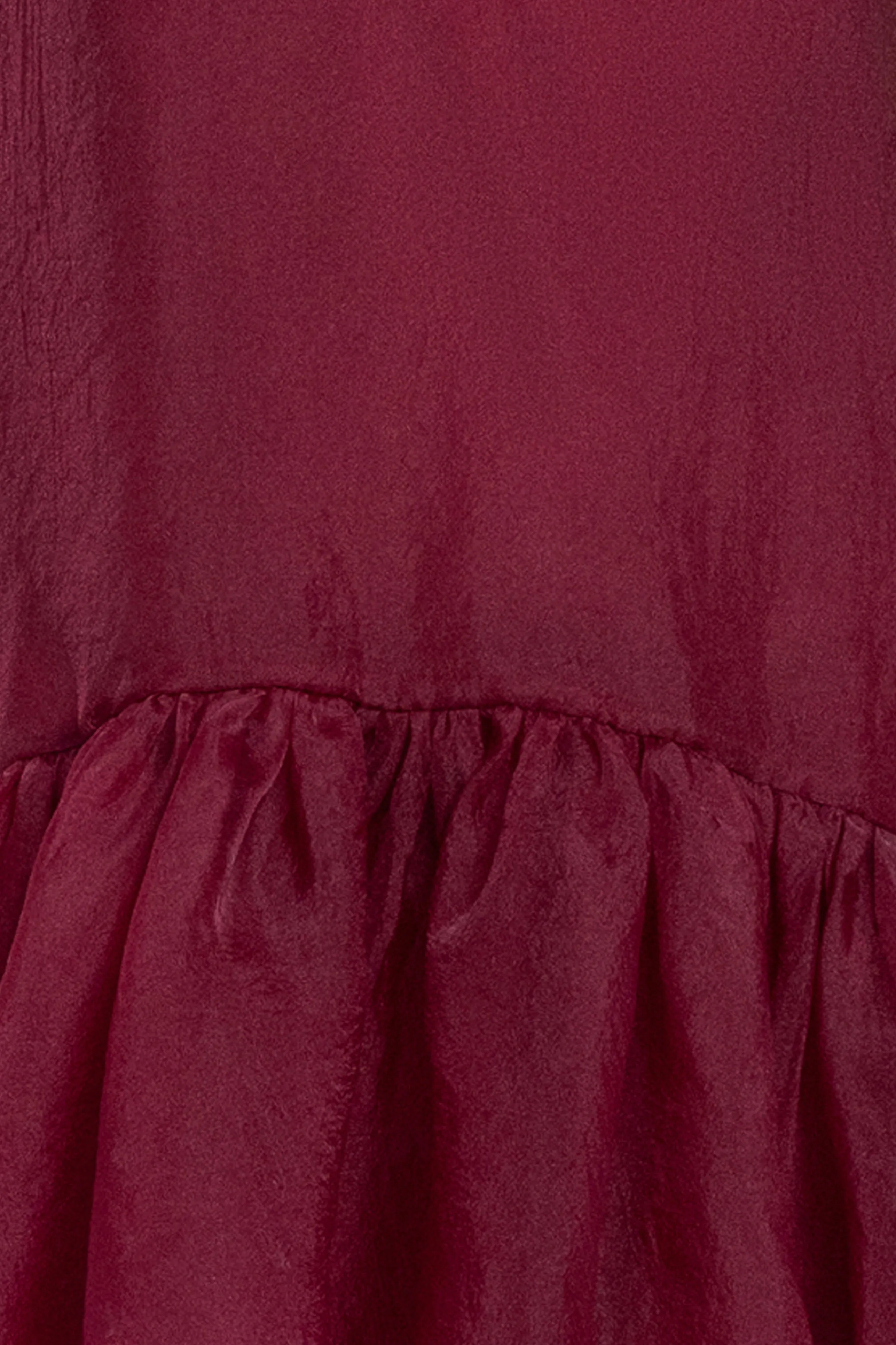 "Shauna" Organza Shift Mock Neck Short Dress sold by Xscape product image thumbnail 5