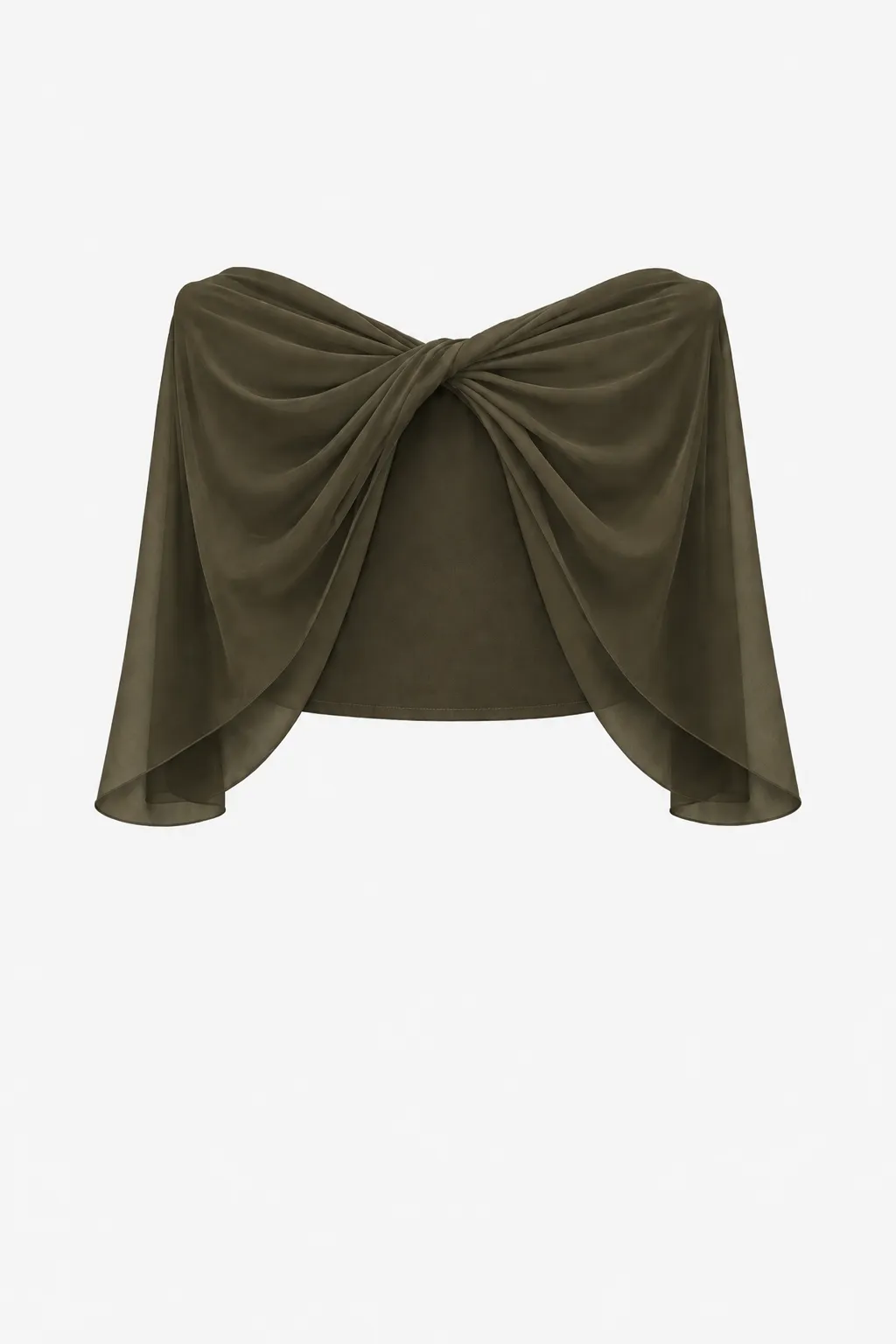 "Nikita" Chiffon Twist Shawl Wrap sold by Xscape