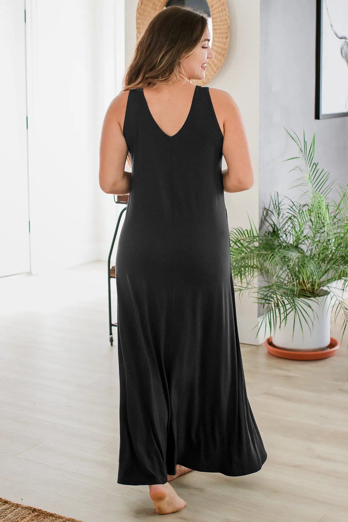 Kinsley Sleeveless Bamboo Maxi Dress sold by Yala product image thumbnail 4