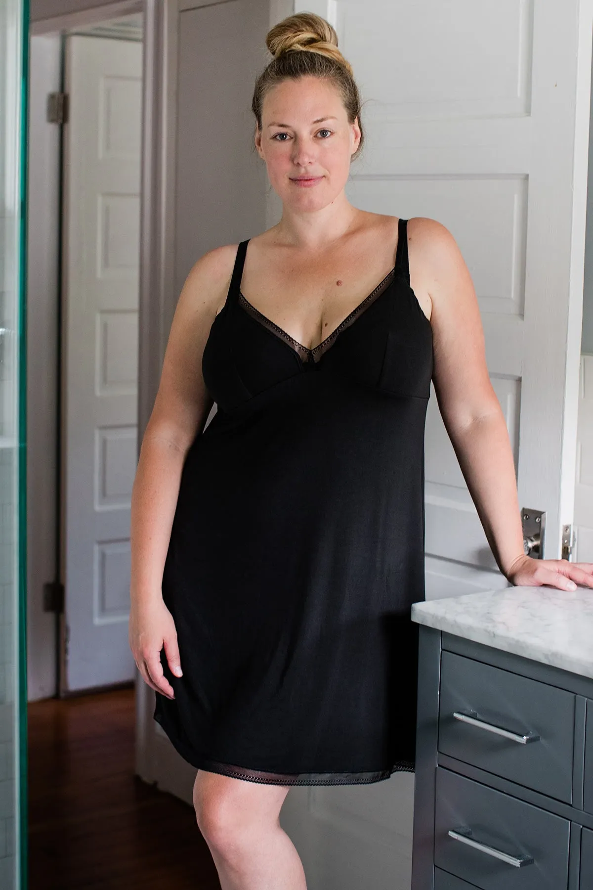 Iris Lace Bamboo Nightgown sold by Yala product image thumbnail 3