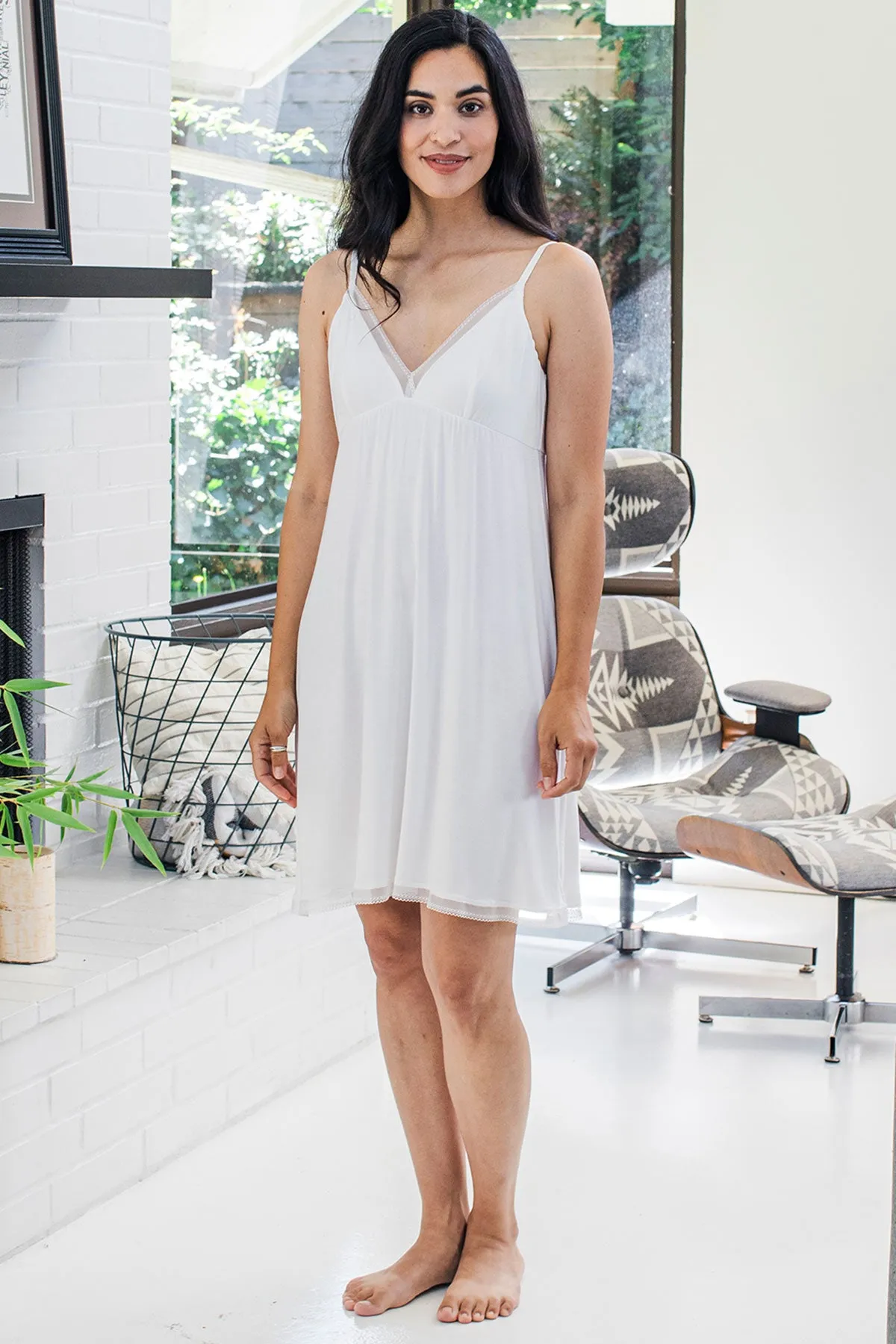 Iris Lace Bamboo Nightgown sold by Yala product image thumbnail 2