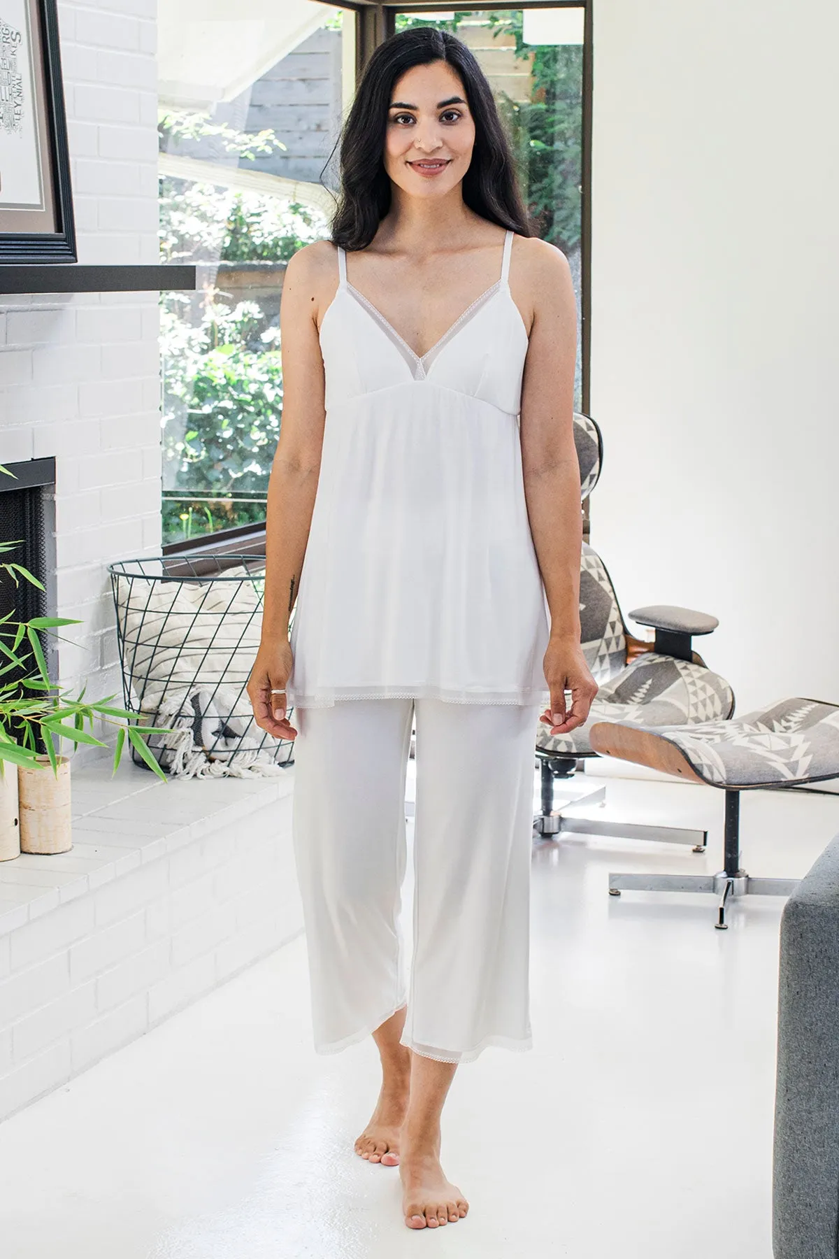 Iris Lace Bamboo Pajama Set sold by Yala product image thumbnail 2