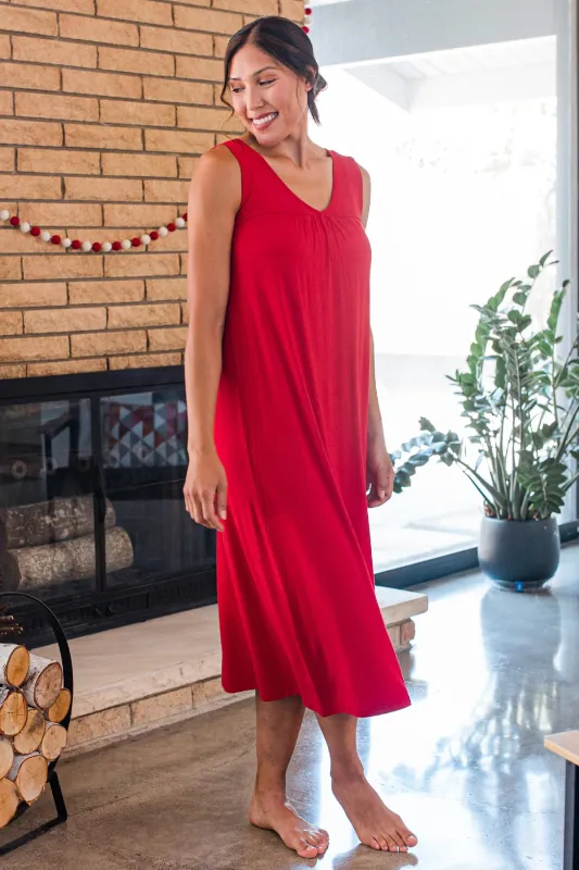 Molly Sleeveless Bamboo Nightgown sold by Yala