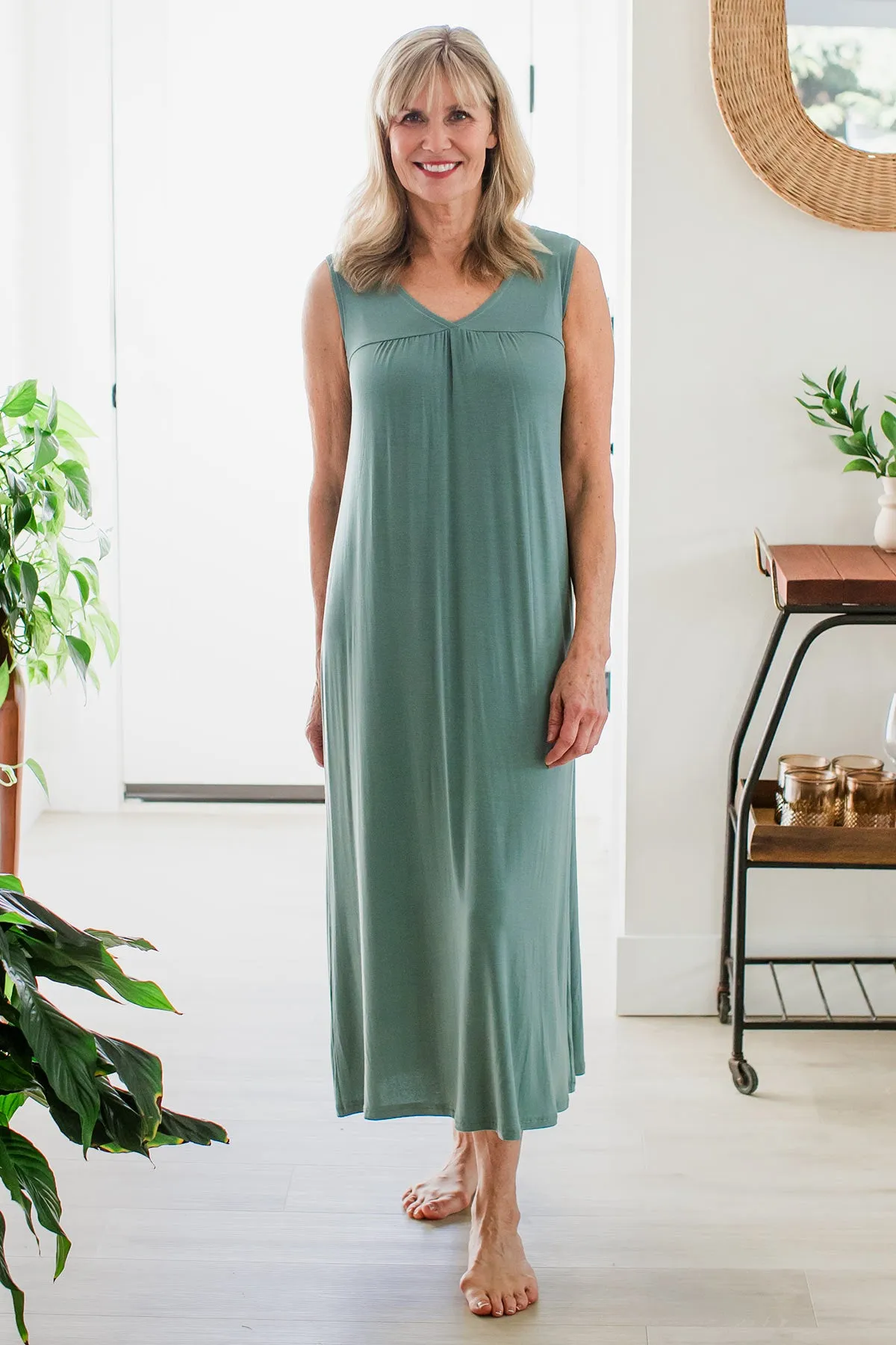 Molly Sleeveless Bamboo Nightgown sold by Yala product image thumbnail 3