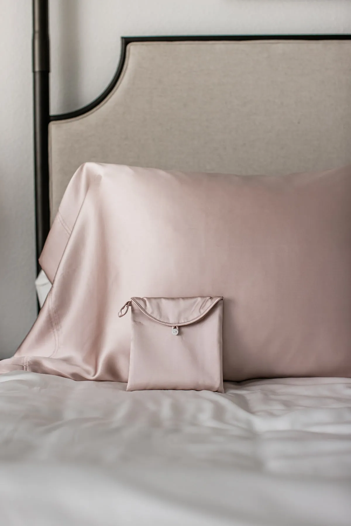 Charmeuse Silk Pillowcase in a Silk Envelope sold by Yala