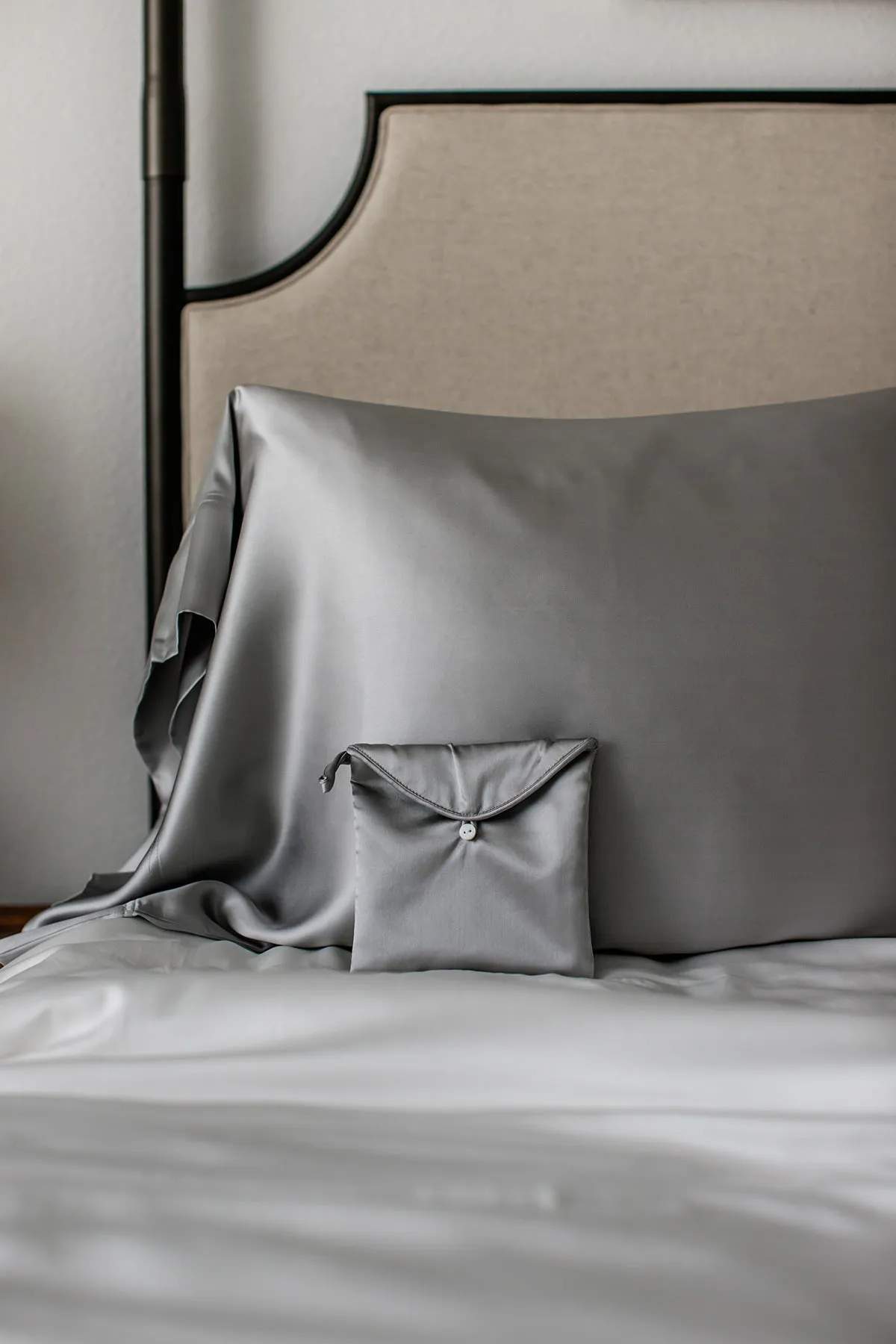 Charmeuse Silk Pillowcase in a Silk Envelope sold by Yala product image thumbnail 2