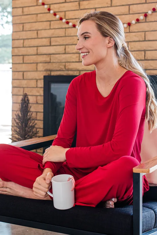 Norah Long Sleeve Bamboo Pajama Set sold by Yala