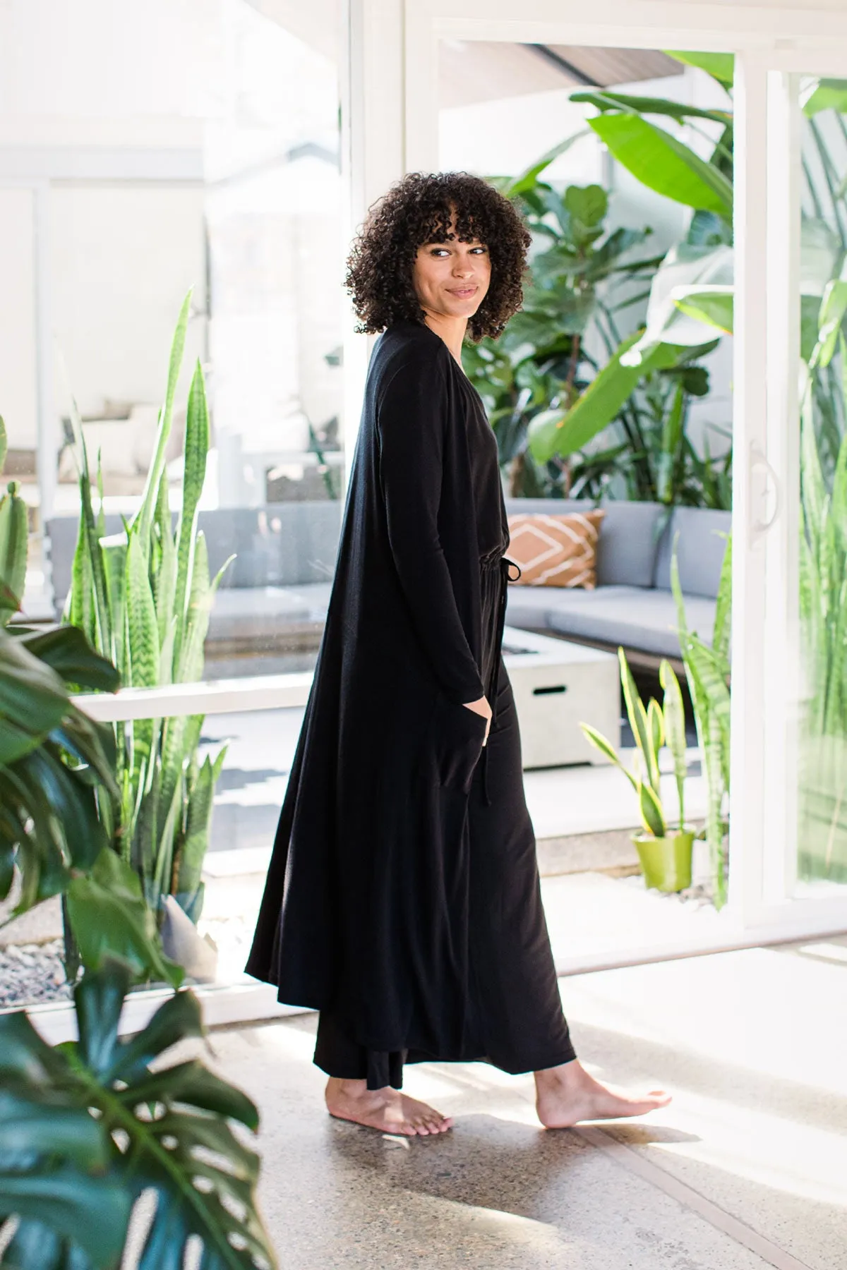 Brooke Cardigan Duster Bamboo Sweater sold by Yala product image thumbnail 2