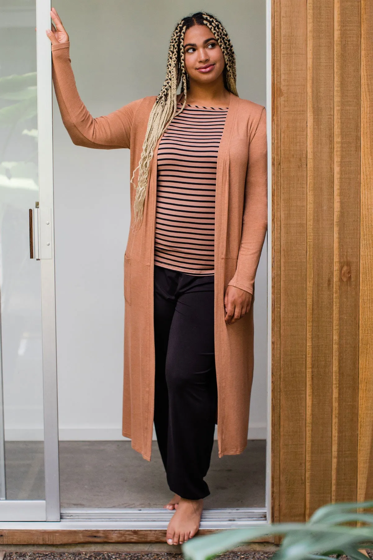 Brooke Cardigan Duster Bamboo Sweater sold by Yala product image thumbnail 4