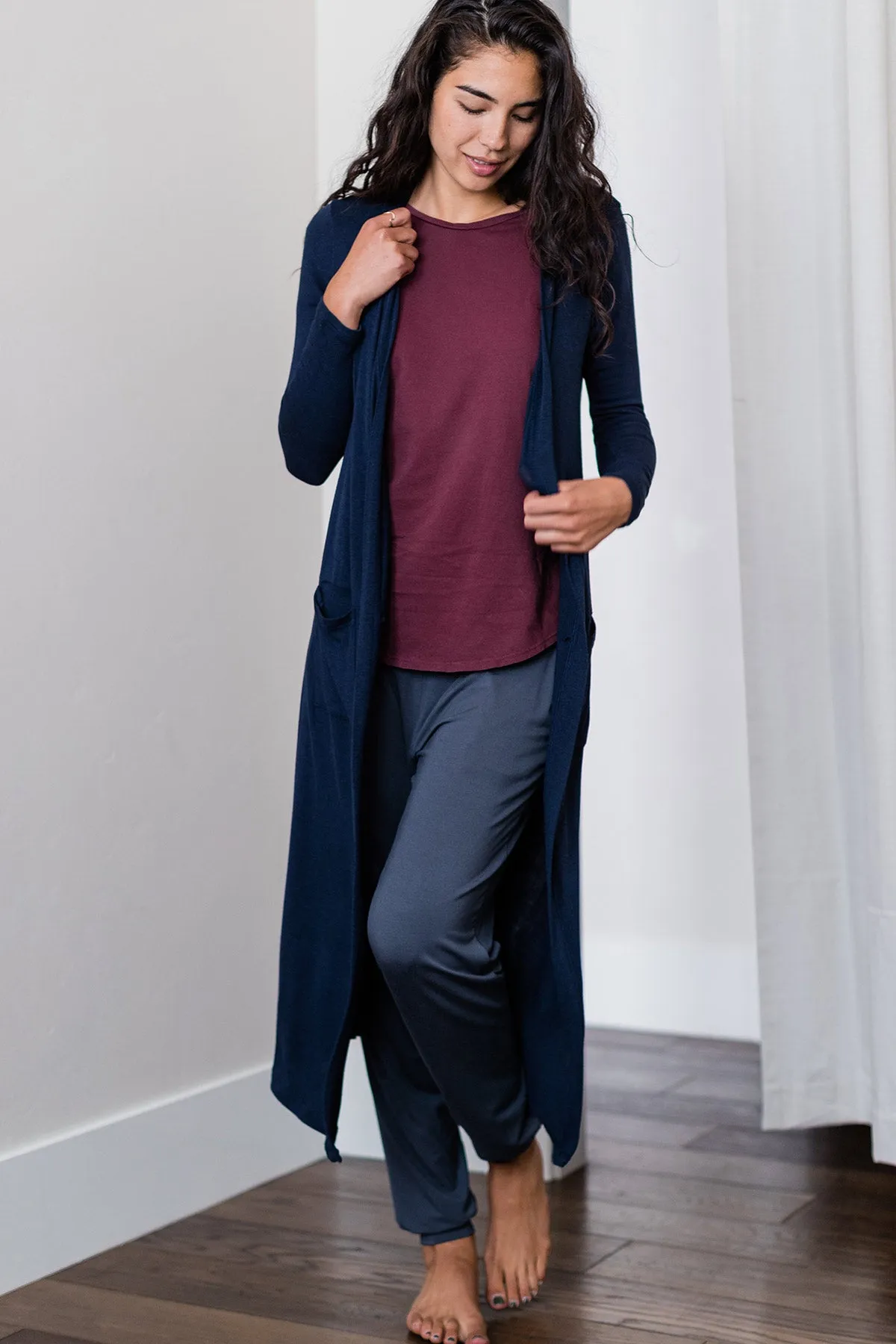 Brooke Cardigan Duster Bamboo Sweater sold by Yala product image thumbnail 5