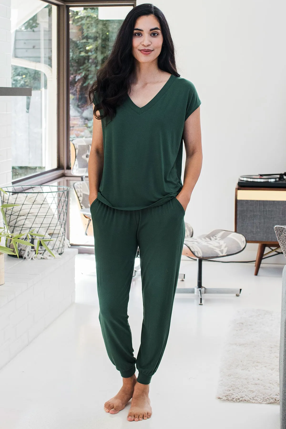 Geena Lightweight Bamboo Jogger Lounge Pant sold by Yala product image thumbnail 2