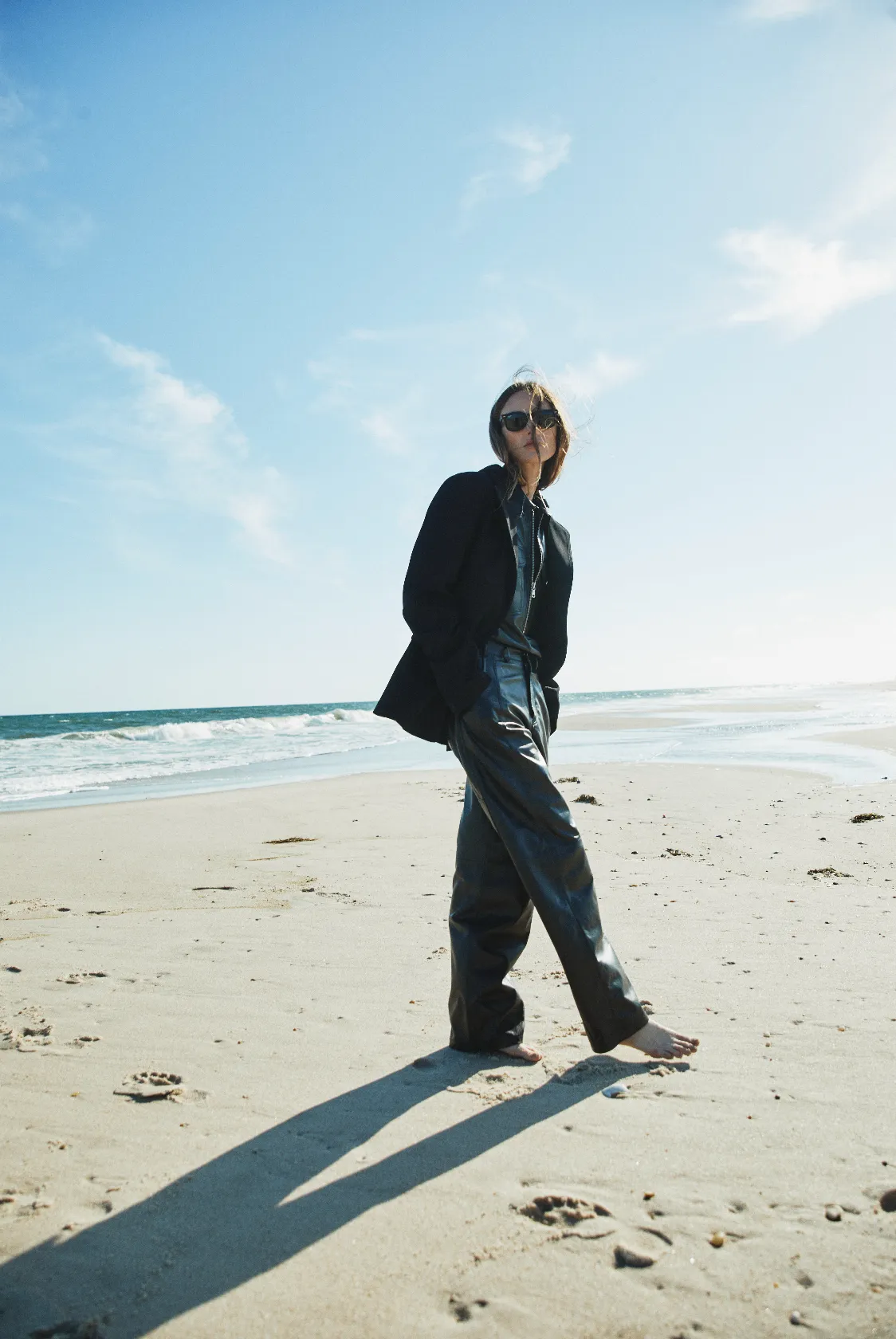 ROWAN LEATHER PANTS BLACK sold by Yigal Azrouel product image thumbnail 4