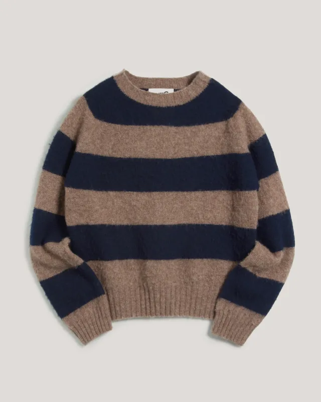 Jets Stripe Jumper sold by YMC