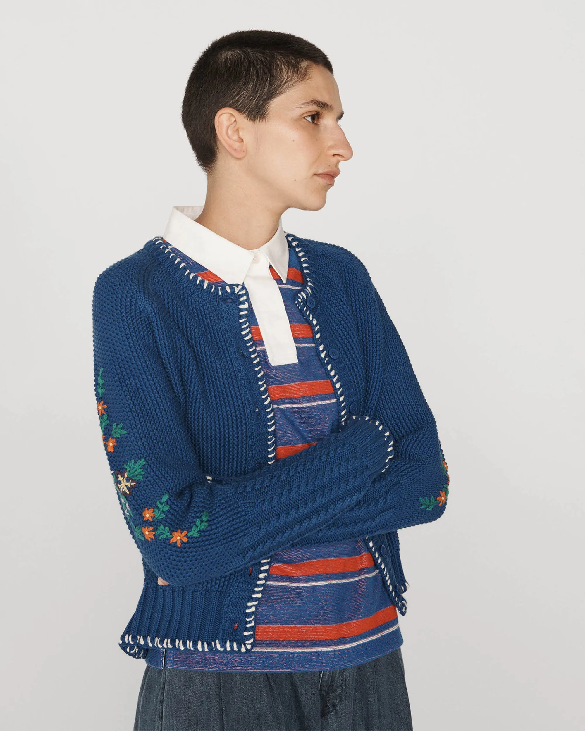 Lotus Cardigan sold by YMC product image thumbnail 2