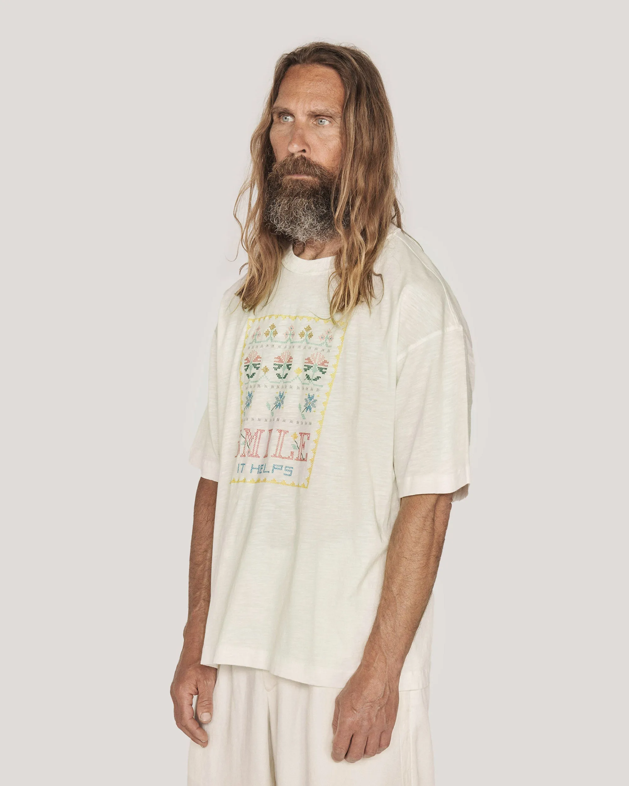 Smile T-Shirt sold by YMC product image thumbnail 2