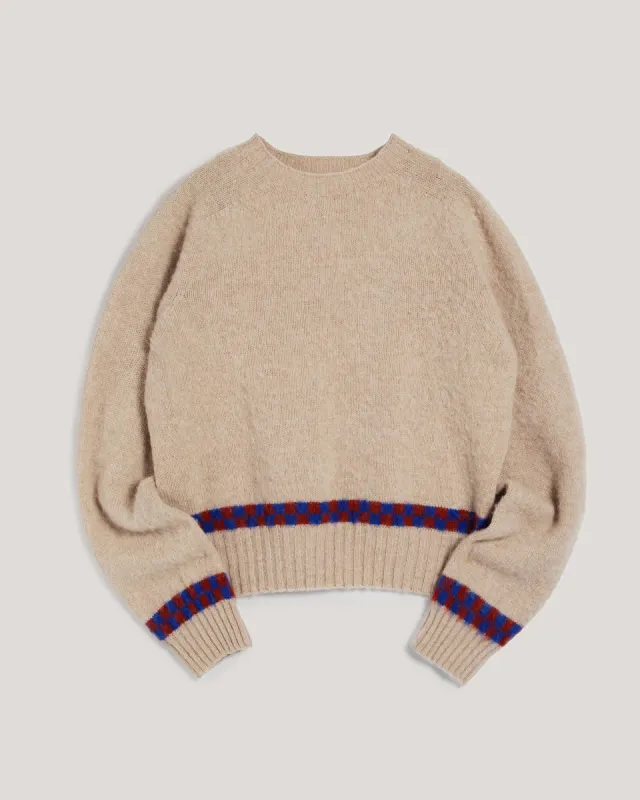 Jets Check Jumper sold by YMC