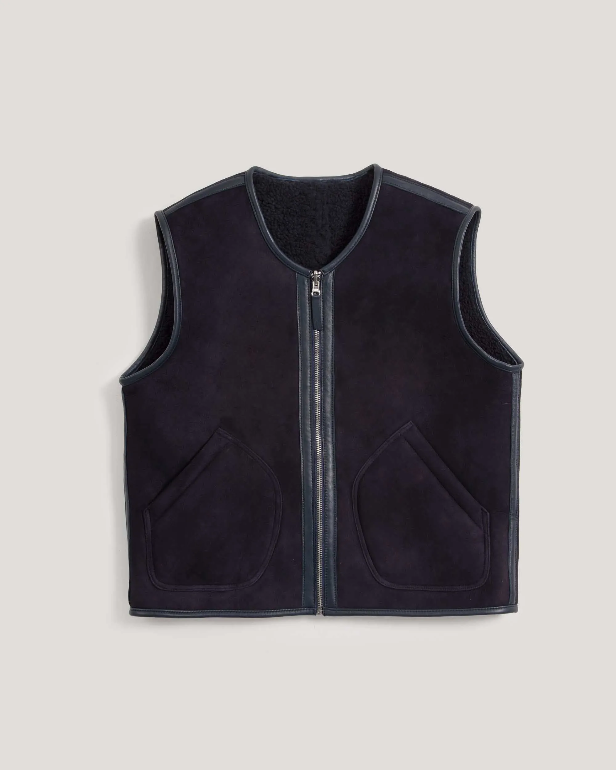 Jackie Reversible Gilet sold by YMC