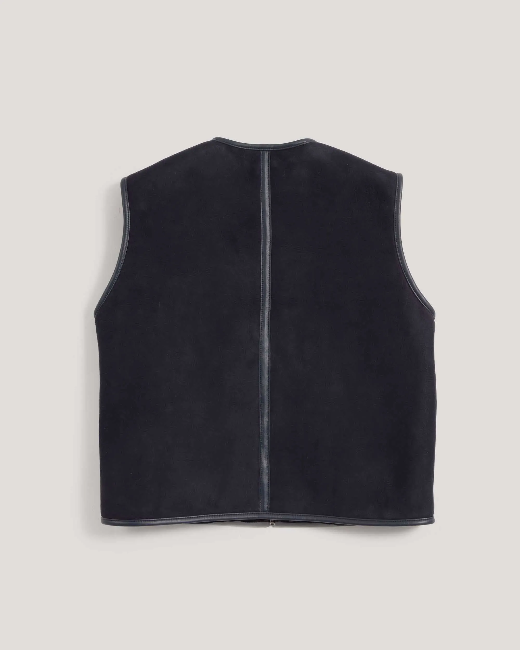 Jackie Reversible Gilet sold by YMC product image thumbnail 2