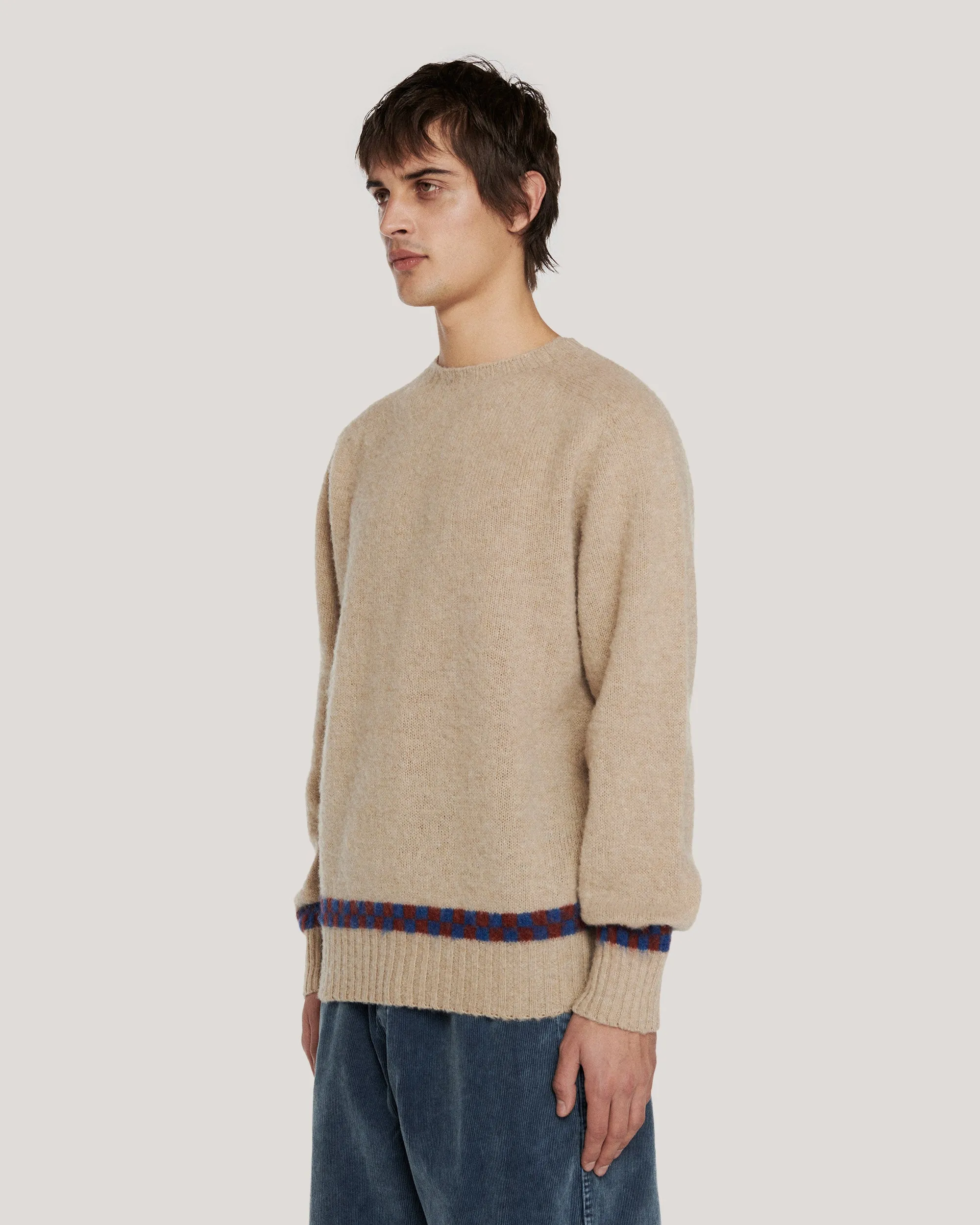 Suedehead Check Jumper sold by YMC product image thumbnail 3