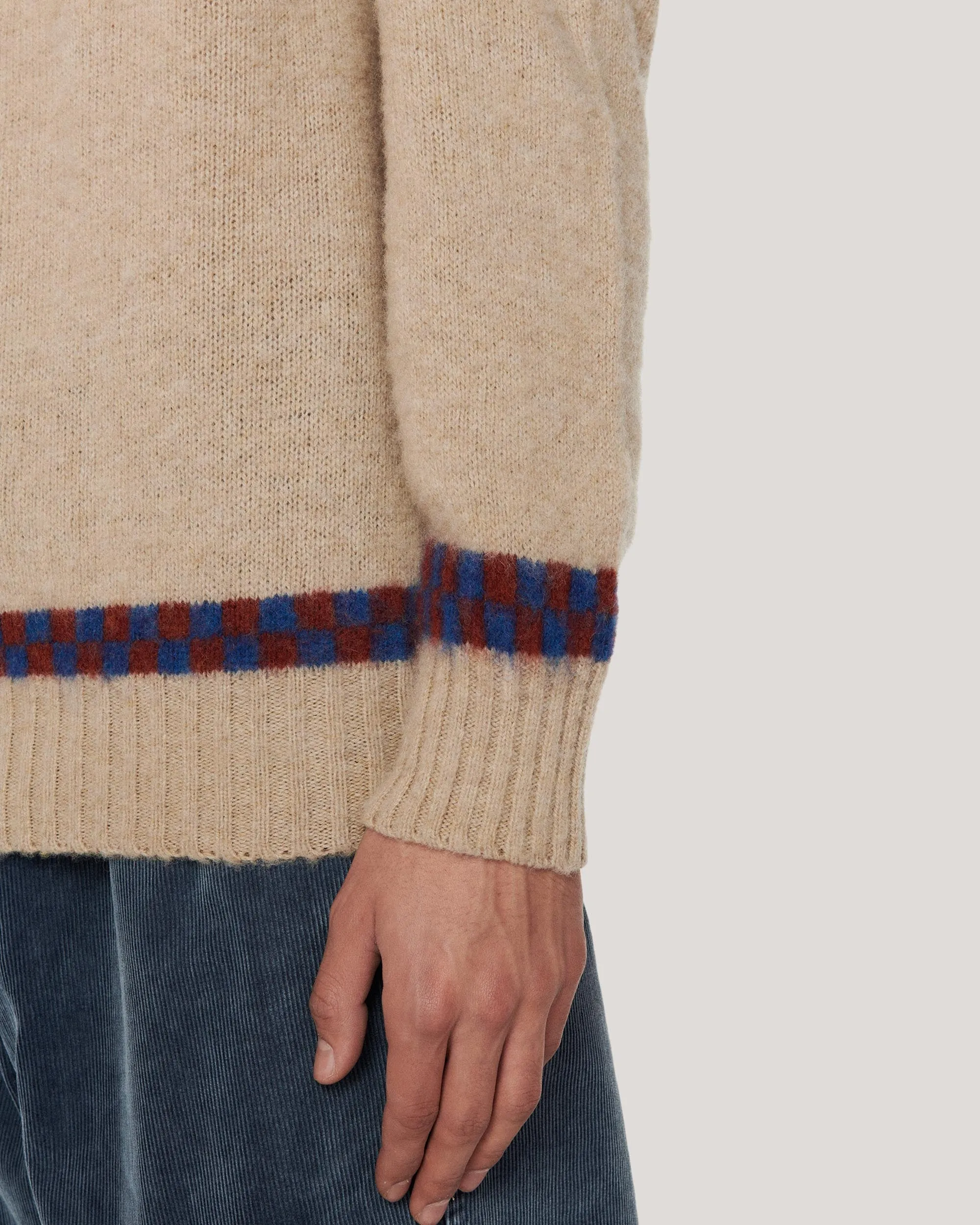 Suedehead Check Jumper sold by YMC product image thumbnail 5