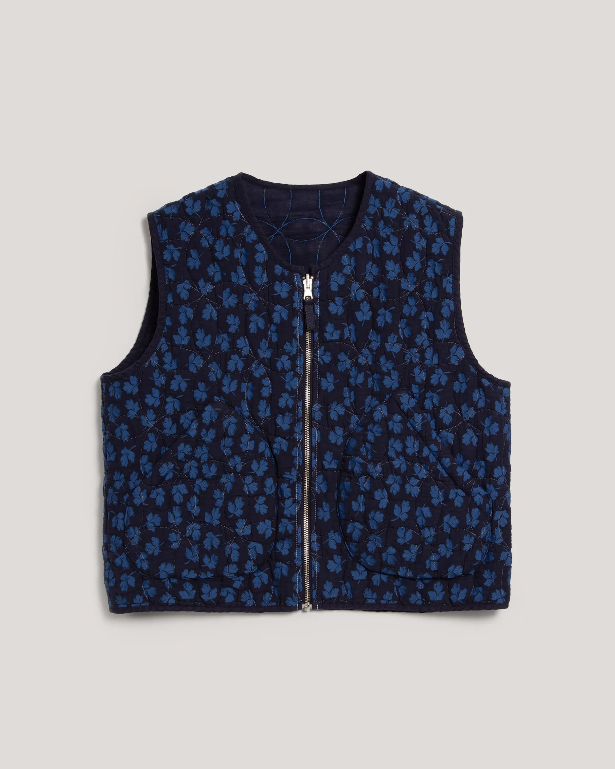 Jackie Reversible Gilet sold by YMC