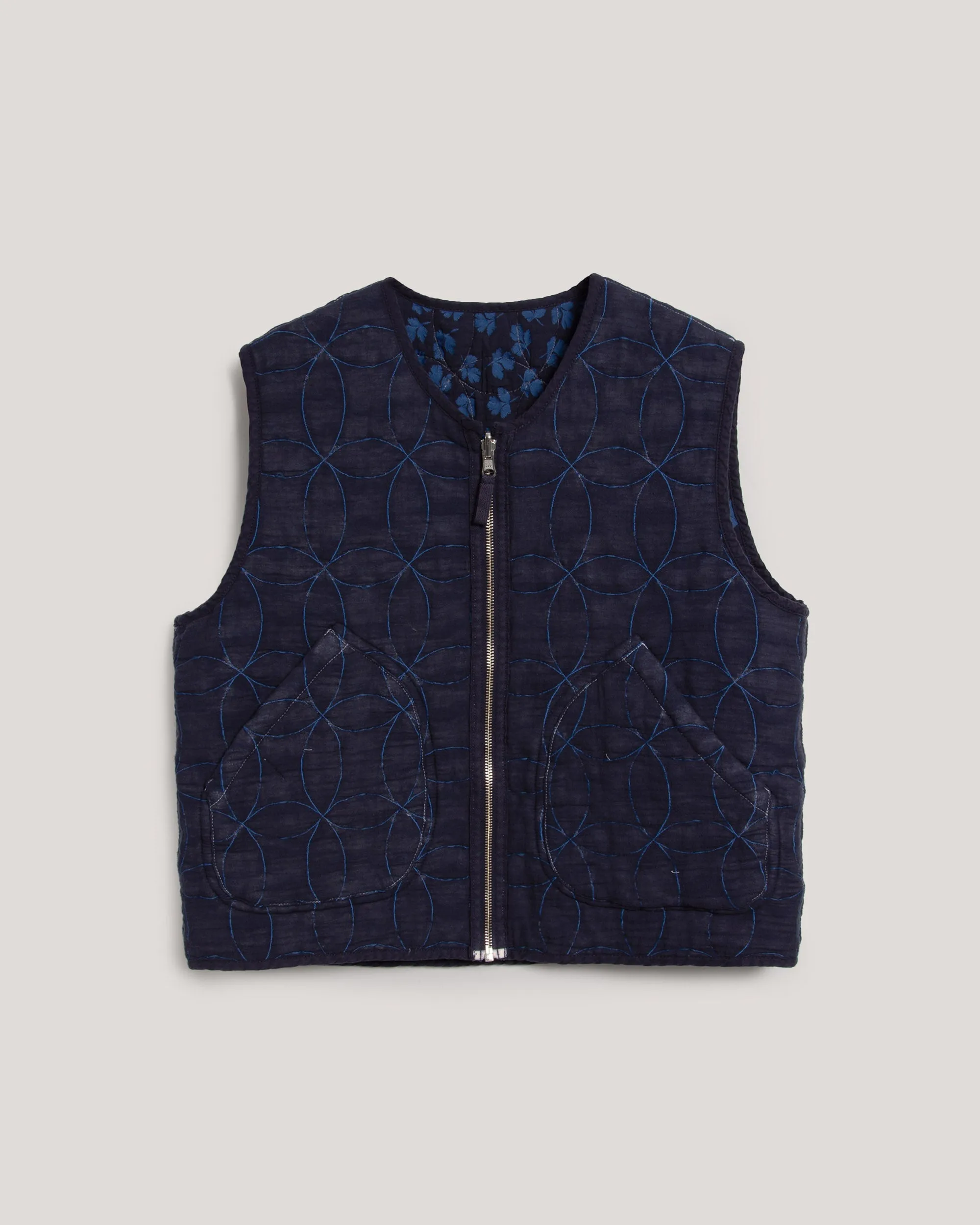 Jackie Reversible Gilet sold by YMC product image thumbnail 5