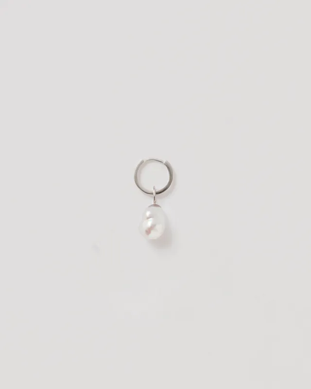 Keshi Pearl Earring made by YMC