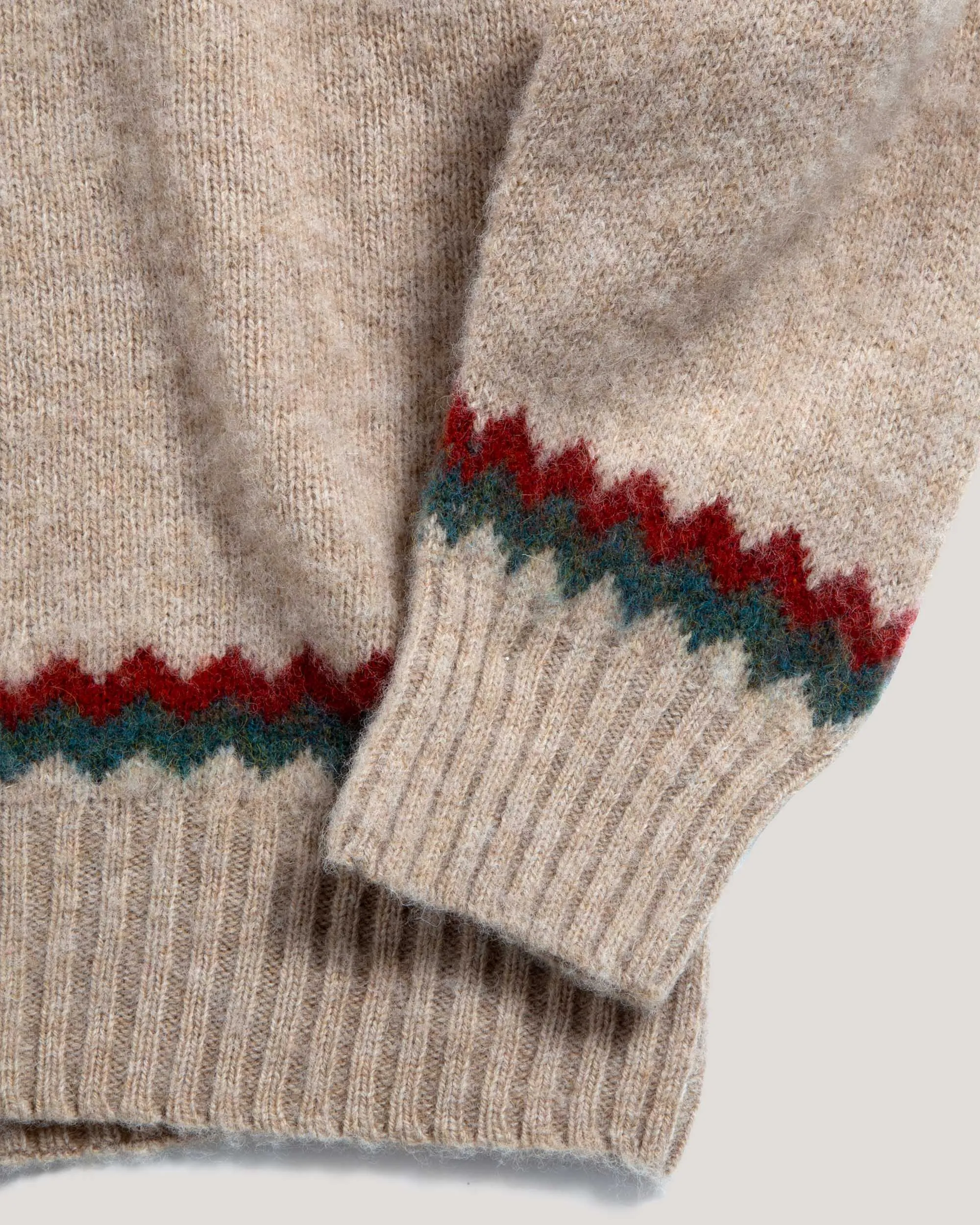 Suedehead Zig Zag Jumper sold by YMC product image thumbnail 3