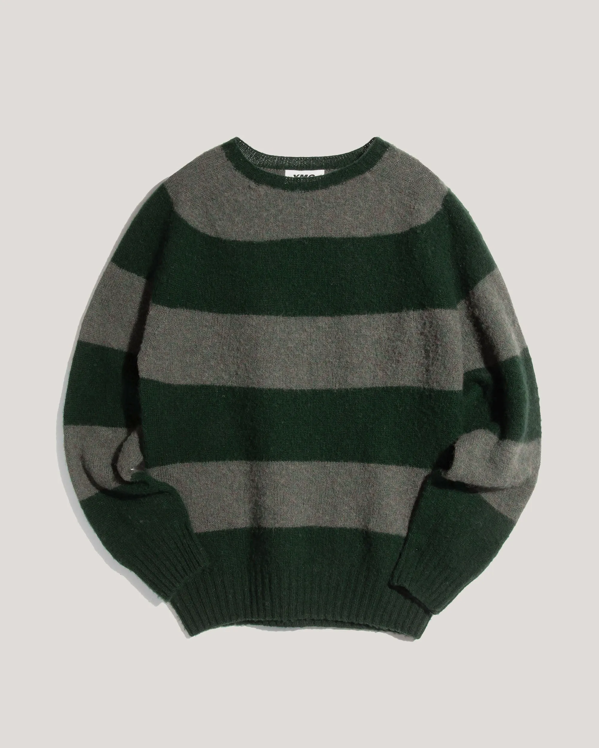 Suedehead Stripe Jumper sold by YMC