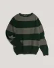 Suedehead Stripe Jumper sold by YMC