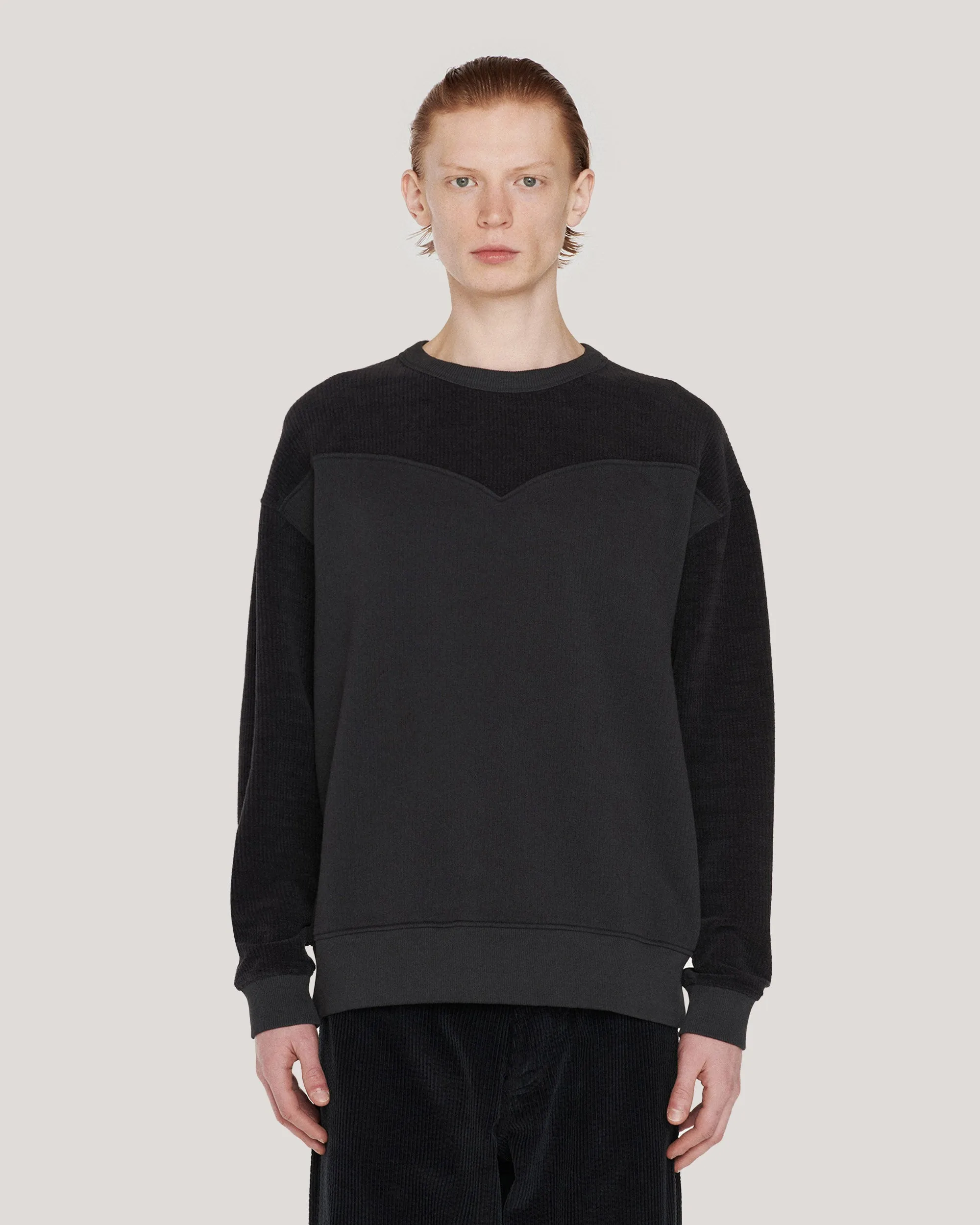 Fauss Western Sweatshirt sold by YMC product image thumbnail 2