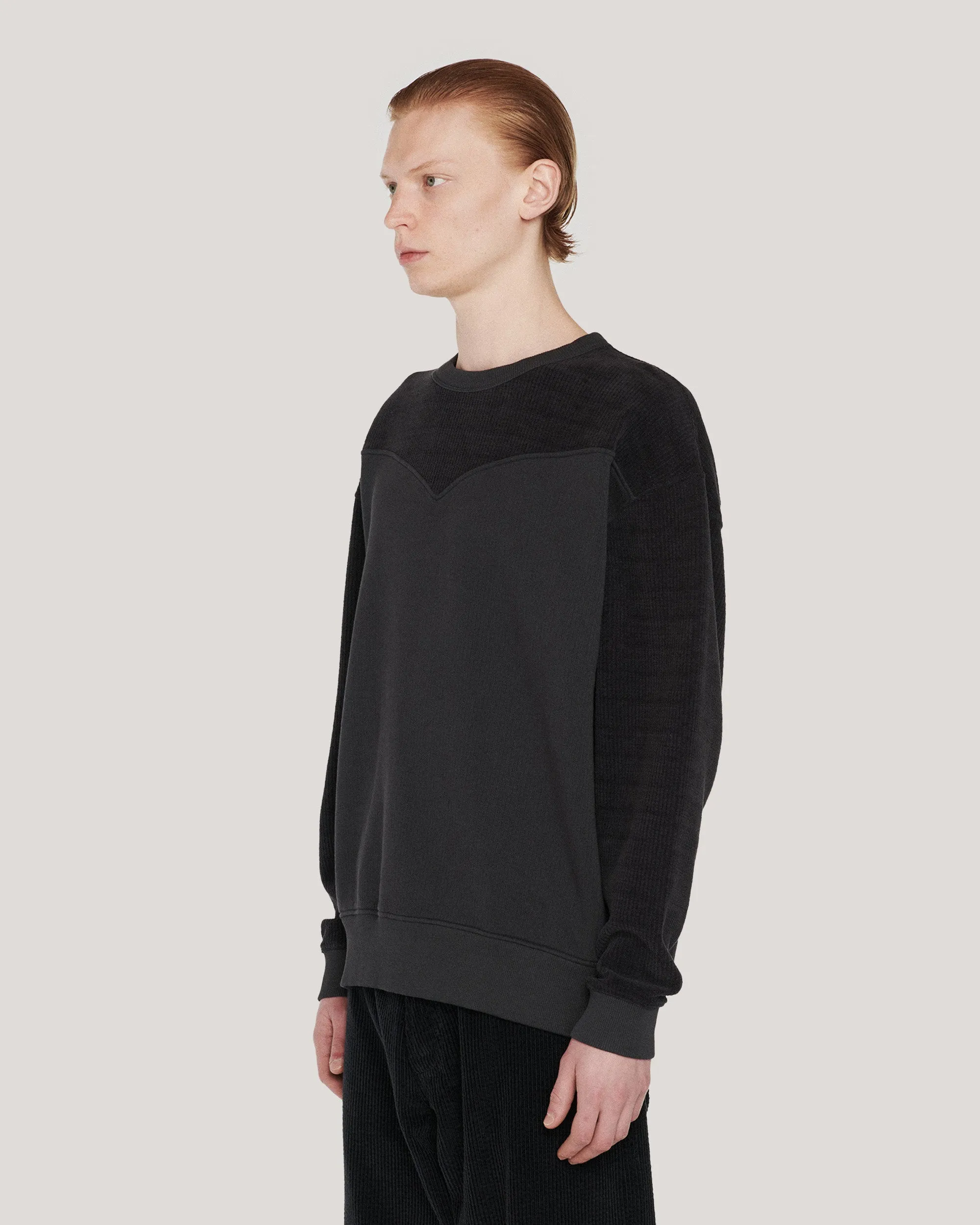 Fauss Western Sweatshirt sold by YMC product image thumbnail 3