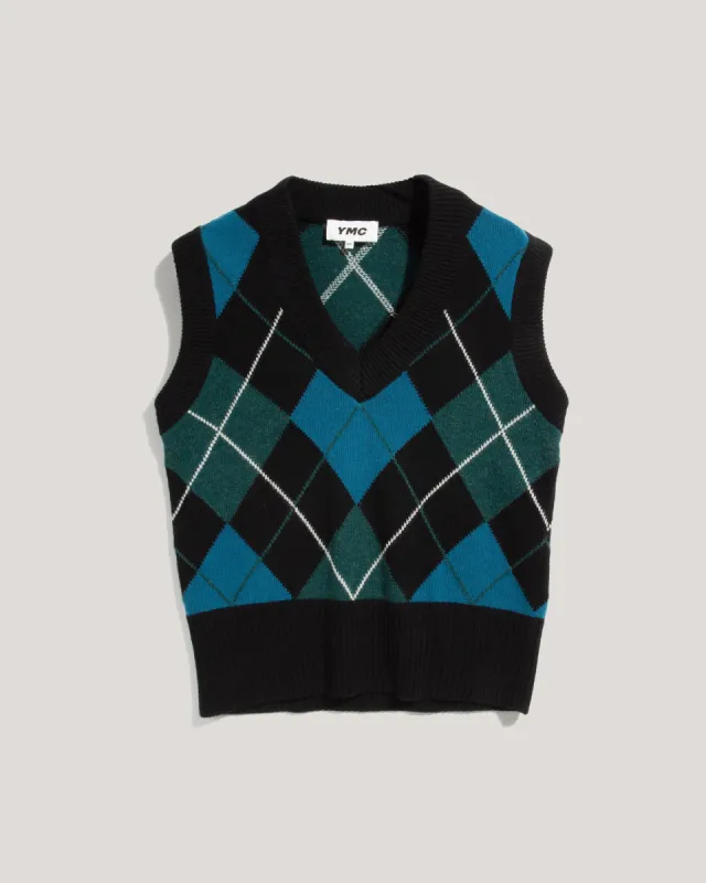Heidi Knit Vest sold by YMC