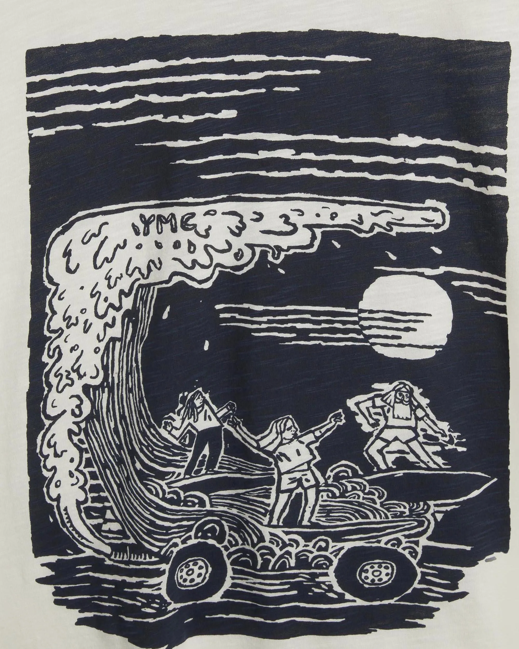 On The Mountain Pass T-Shirt sold by YMC product image thumbnail 3