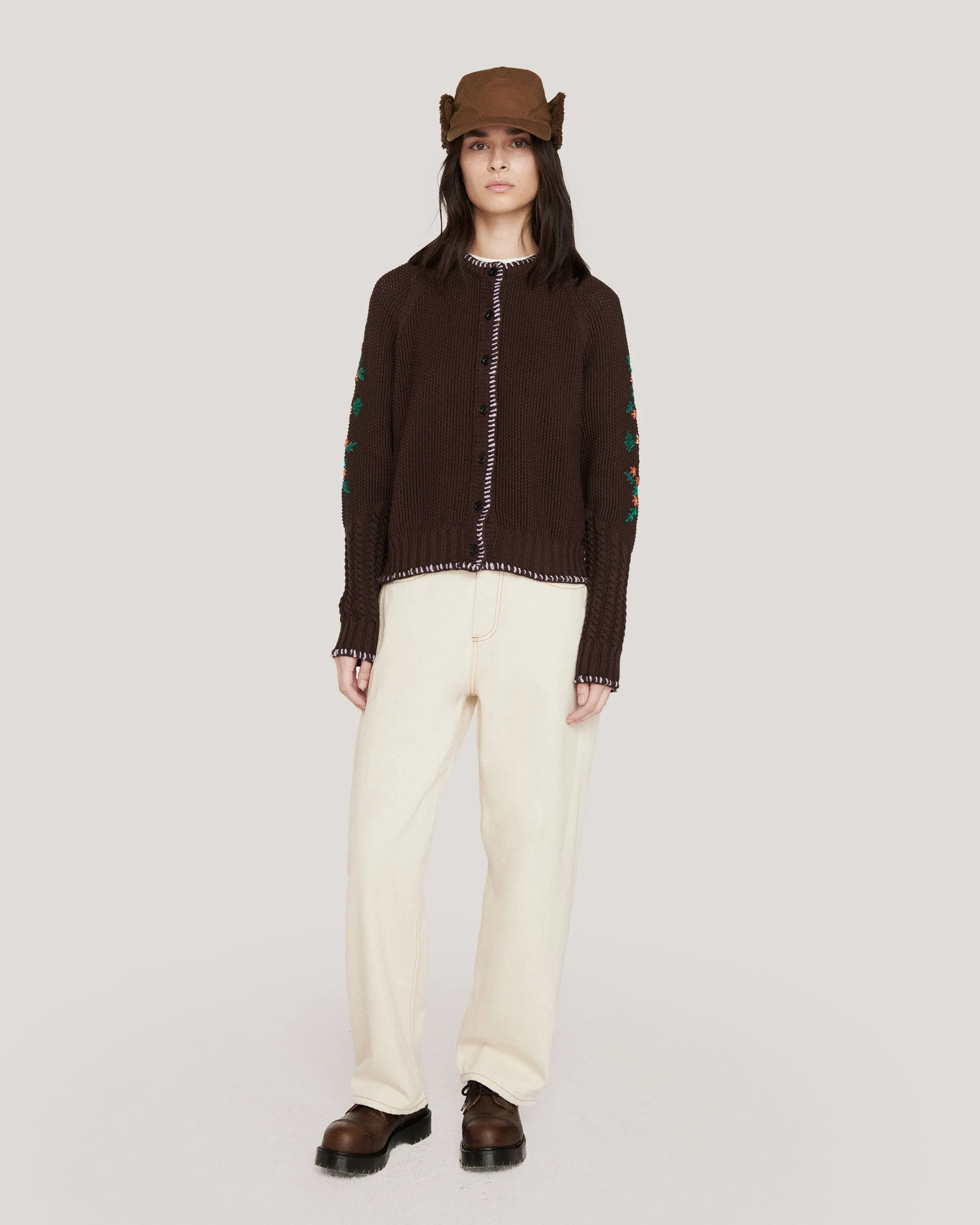 Lotus Cardigan sold by YMC product image thumbnail 2