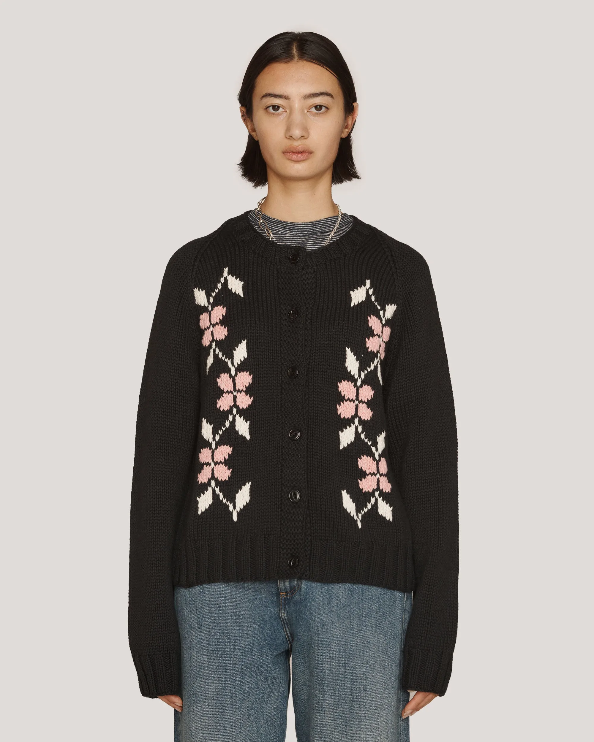 Atomic Flower Cardigan sold by YMC product image thumbnail 2