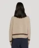 Atomic Zig Zag Cardigan sold by YMC