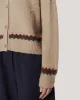Atomic Zig Zag Cardigan sold by YMC