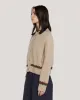 Atomic Zig Zag Cardigan sold by YMC